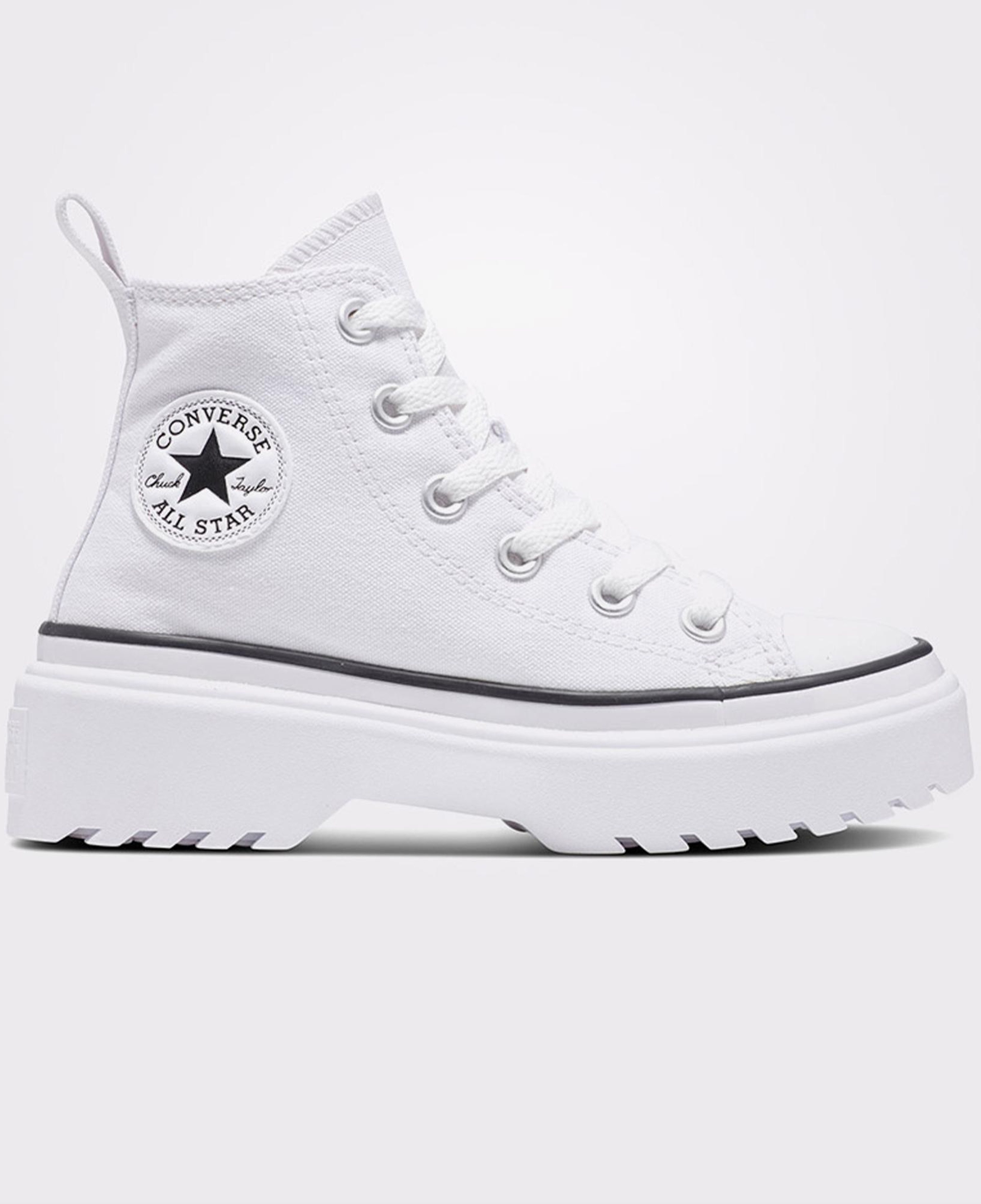 Converse Chuck Taylor All Star Lugged Lift Çocuk Beyaz Platform Sneaker