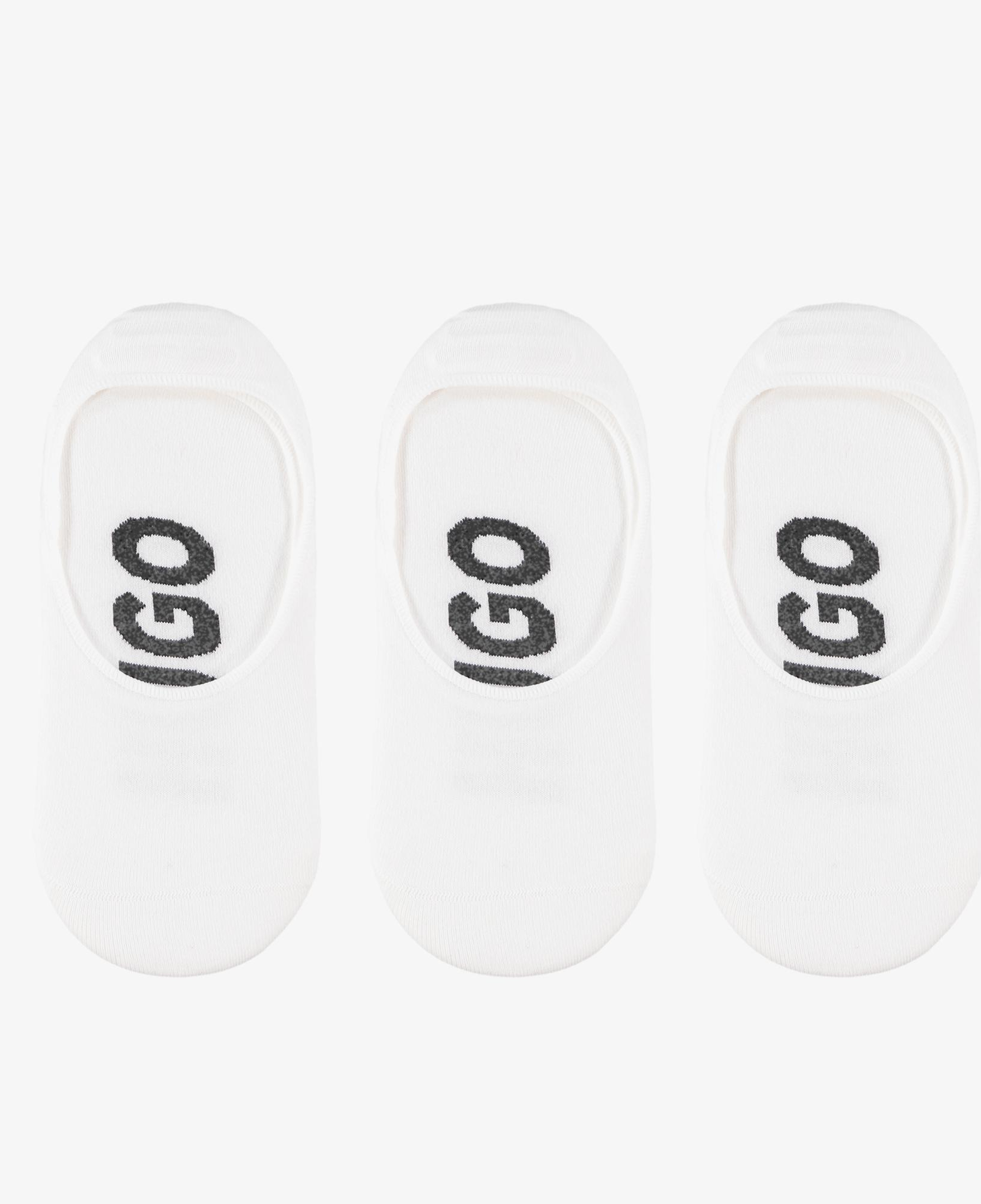 Hugo Logo Erkek Beyaz 3'Lü Çorap