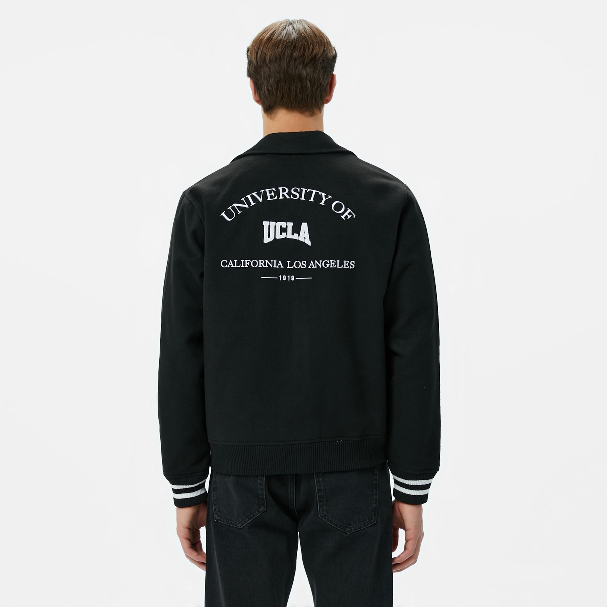 Ucla Keane Erkek Siyah Ceket