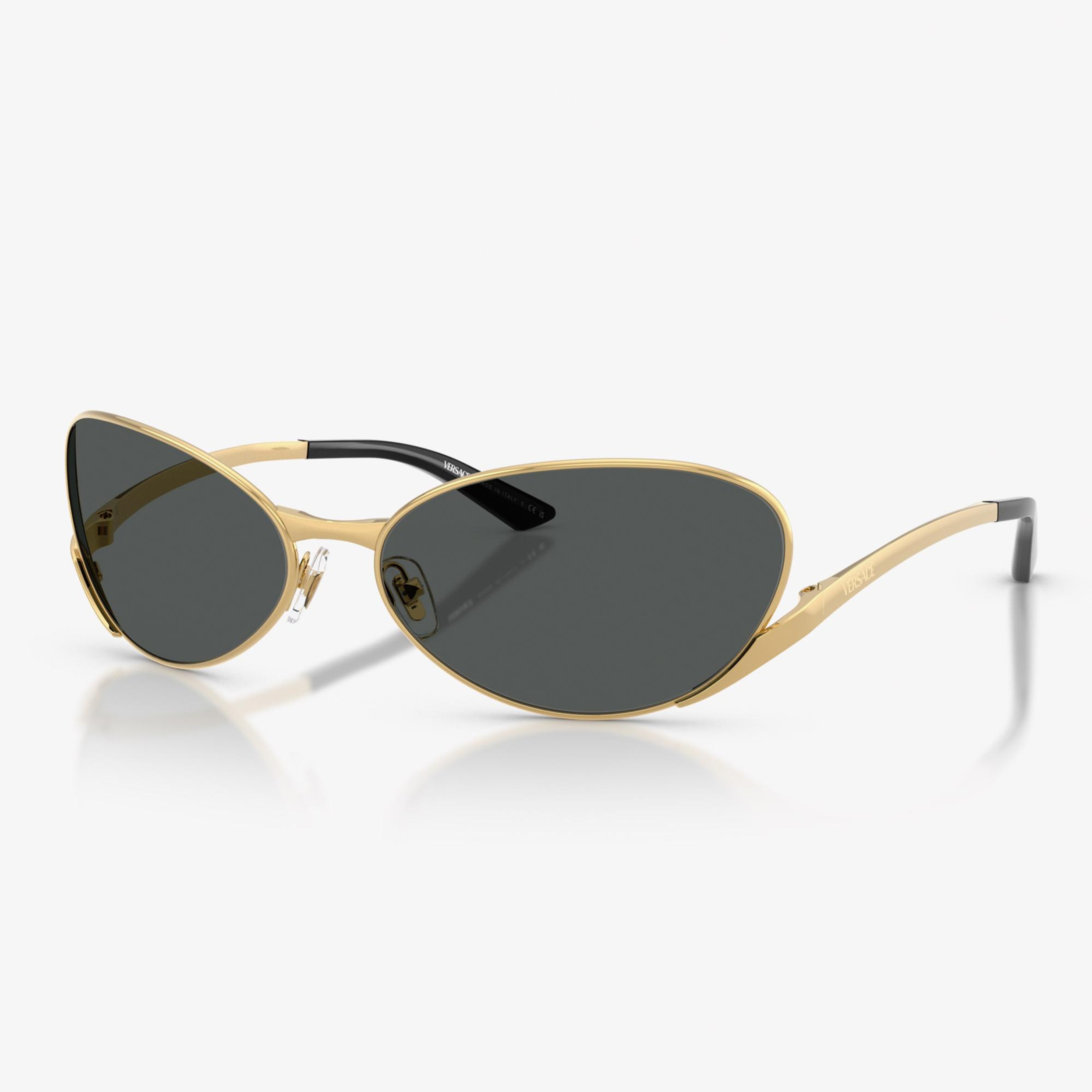 Versace  VE2285 Unisex Altın Rengi Güneş Gözlüğü