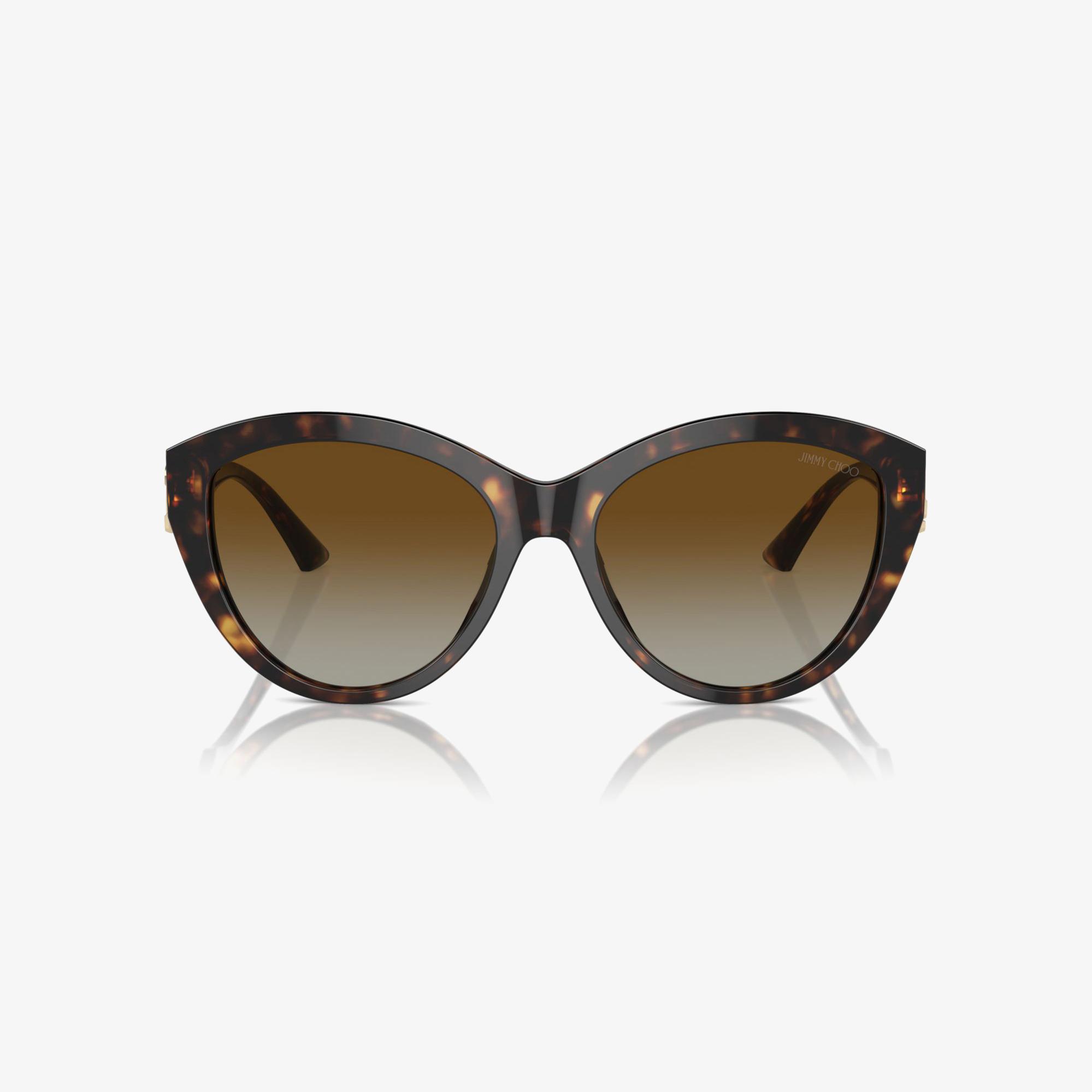 JIMMY CHOO Jc57 Kadın Kahverengi Güneş Gözlüğü