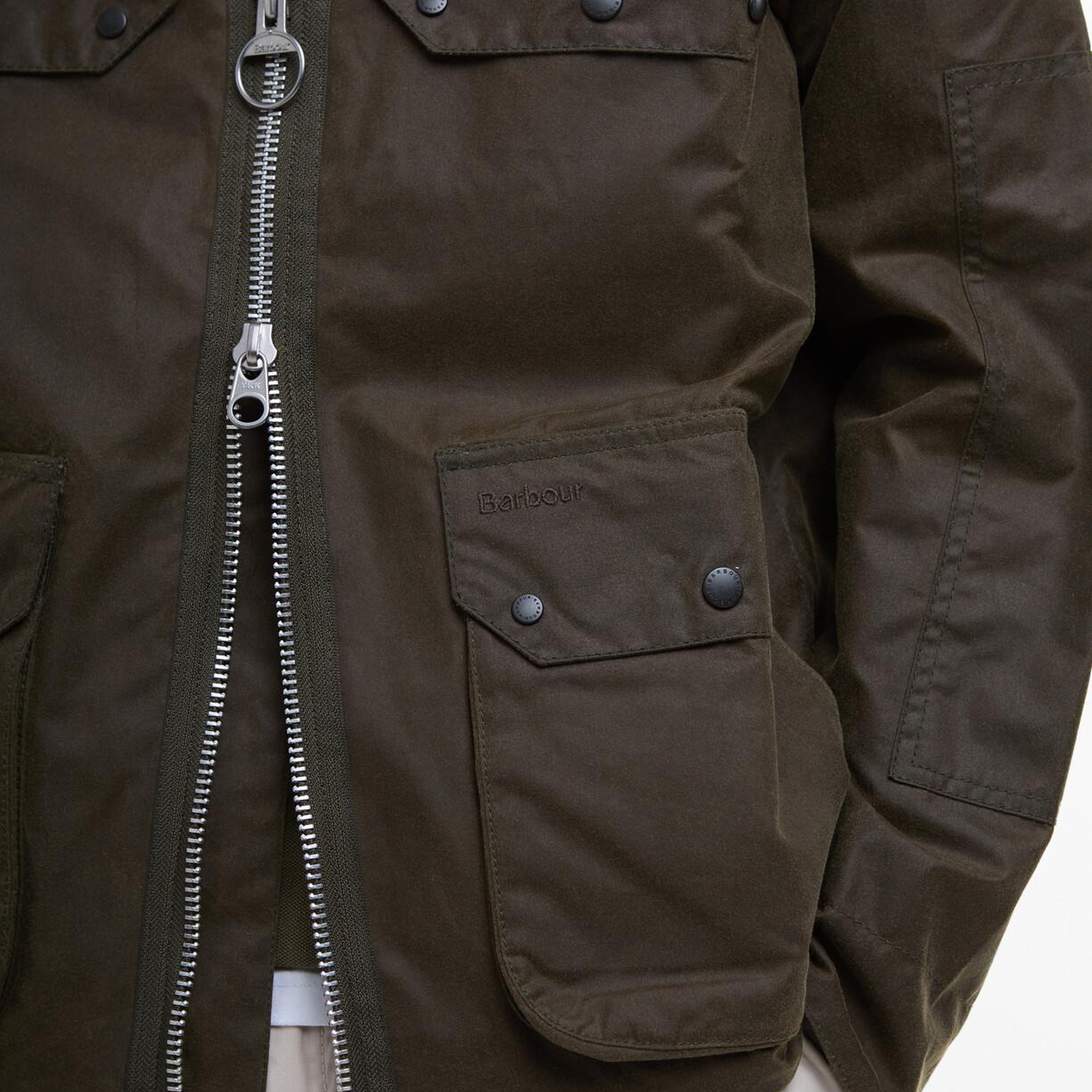 Barbour Re-Engineered Short Bedale Yağlı Ceket