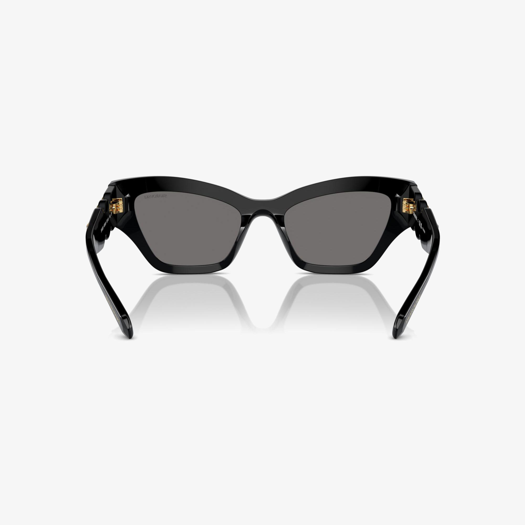 Swarovski Sk621 Kadın Siyah Güneş Gözlüğü