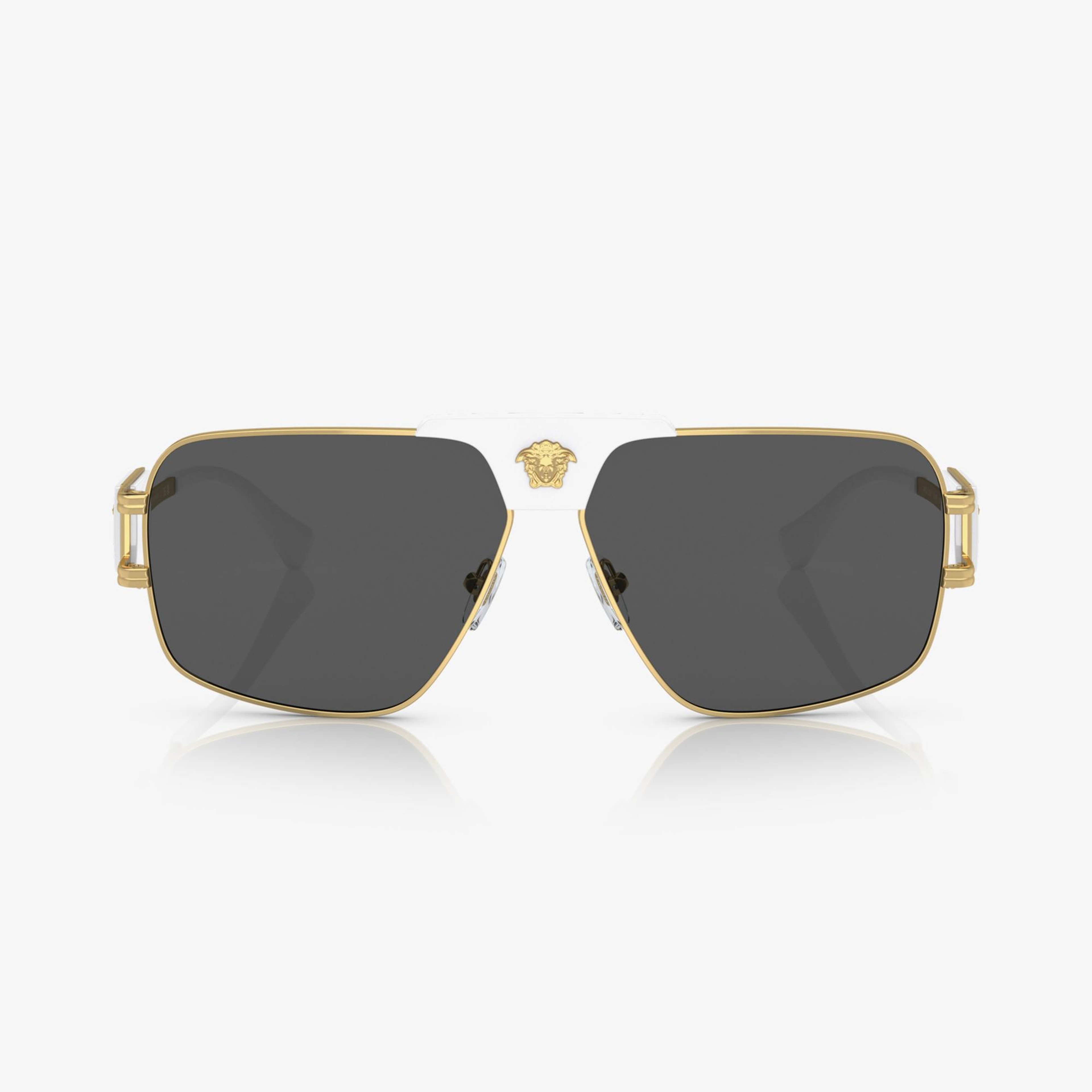 VERSACE 0VE2251 Erkek Altın Rengi Güneş Gözlüğü