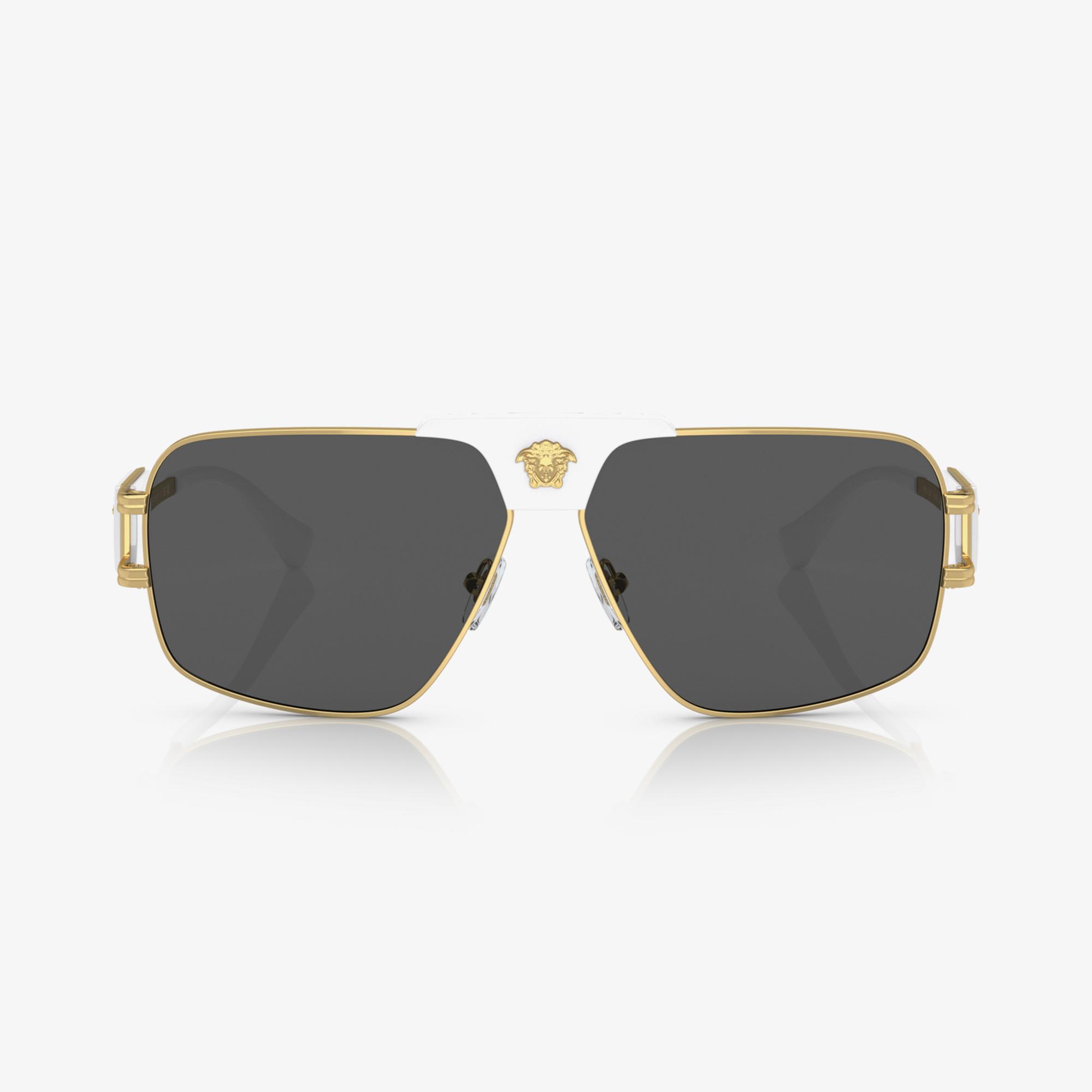 VERSACE 0VE2251 Erkek Altın Rengi Güneş Gözlüğü