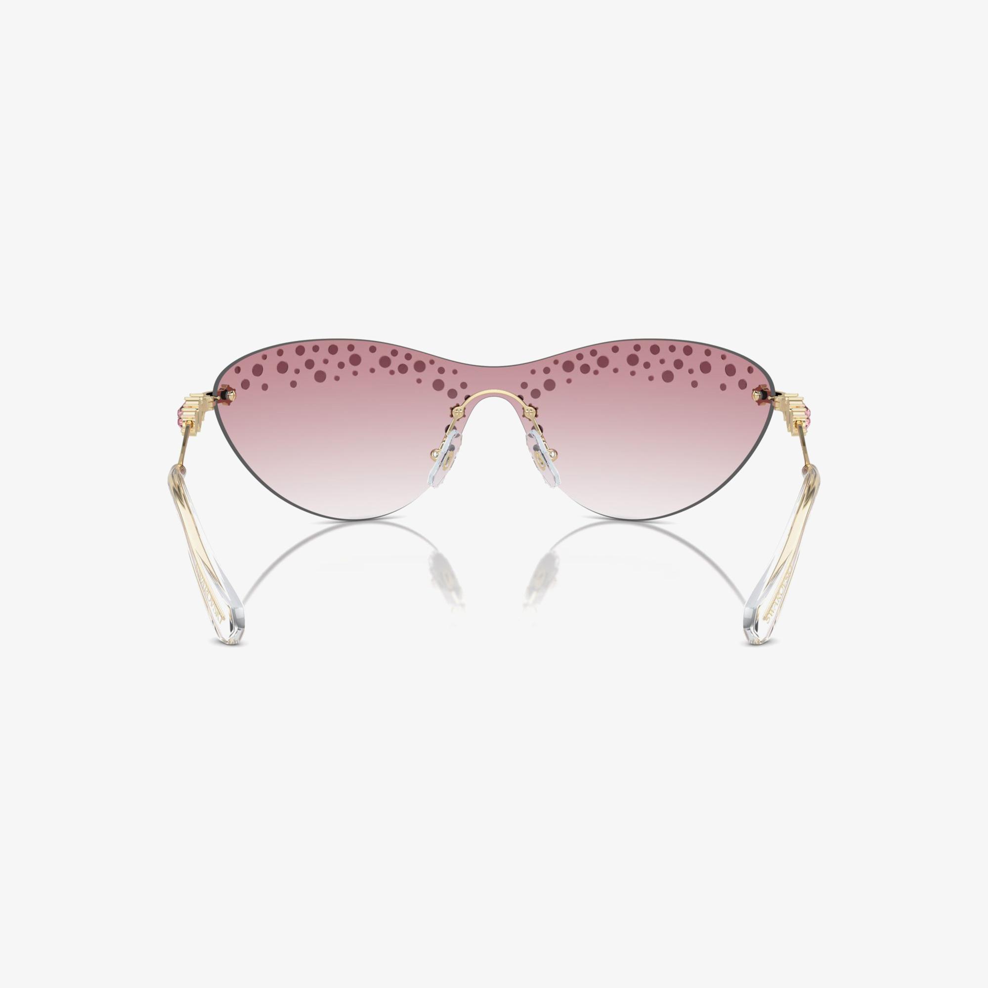 Swarovski Sk723 Kadın Altın Rengi Güneş Gözlüğü