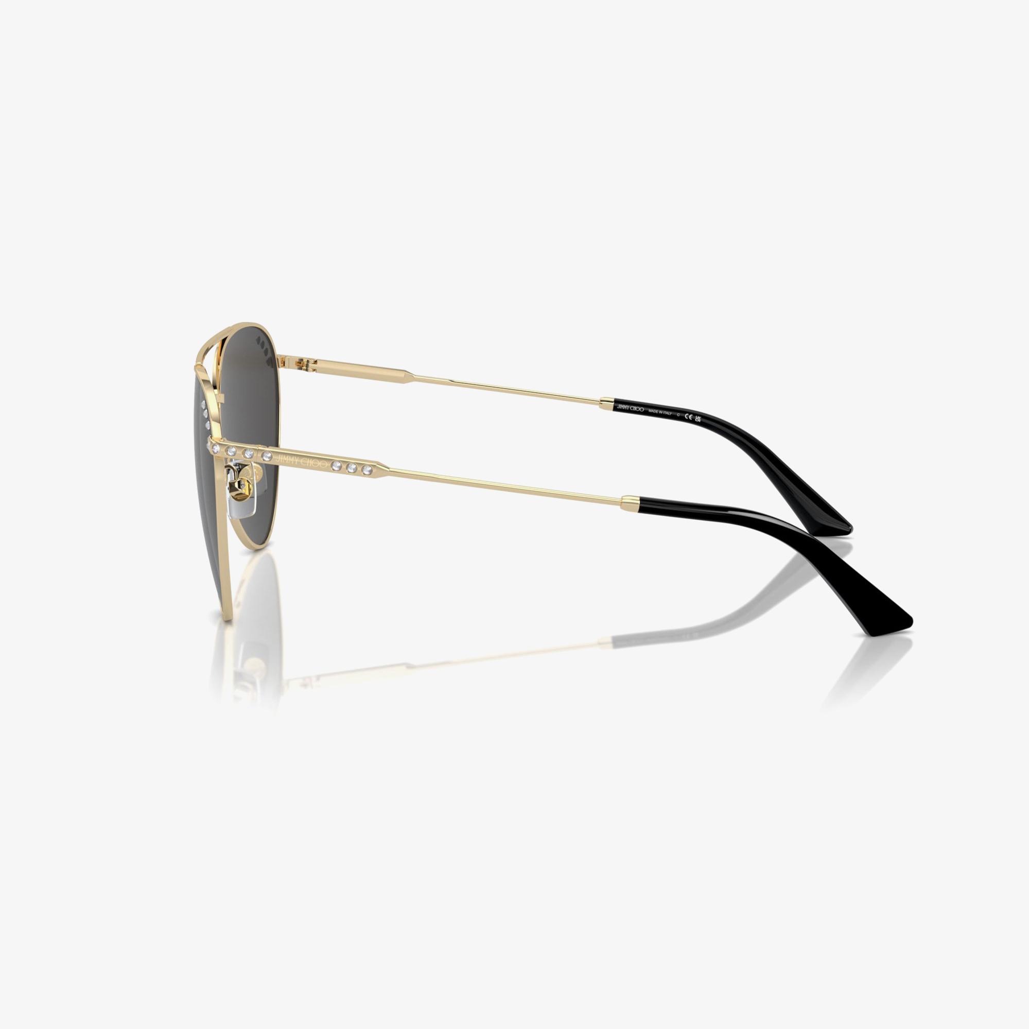 JIMMY CHOO Jc42B Kadın Altın Rengi Güneş Gözlüğü