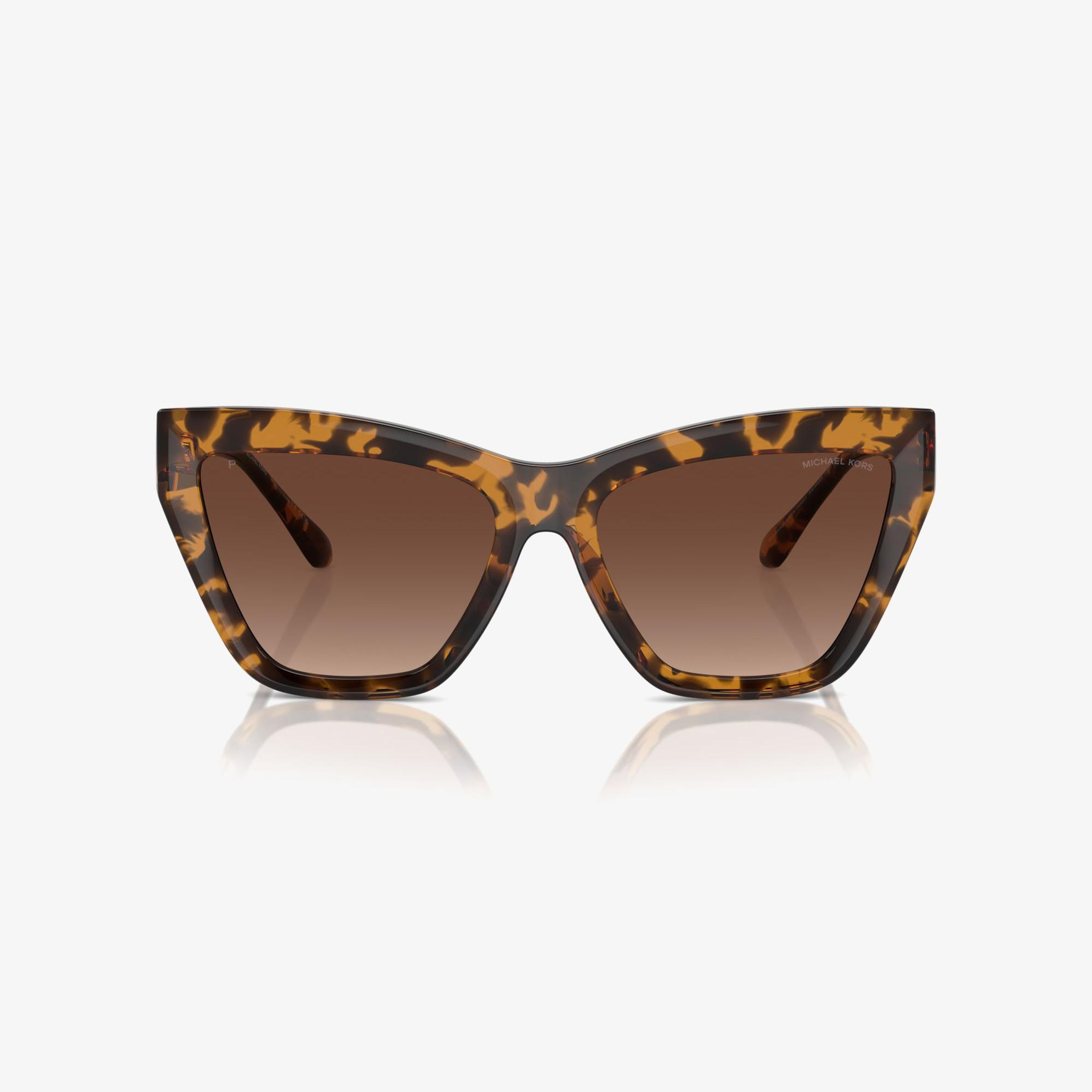 MICHAEL KORS Dubai Kadın Kahverengi Güneş Gözlüğü