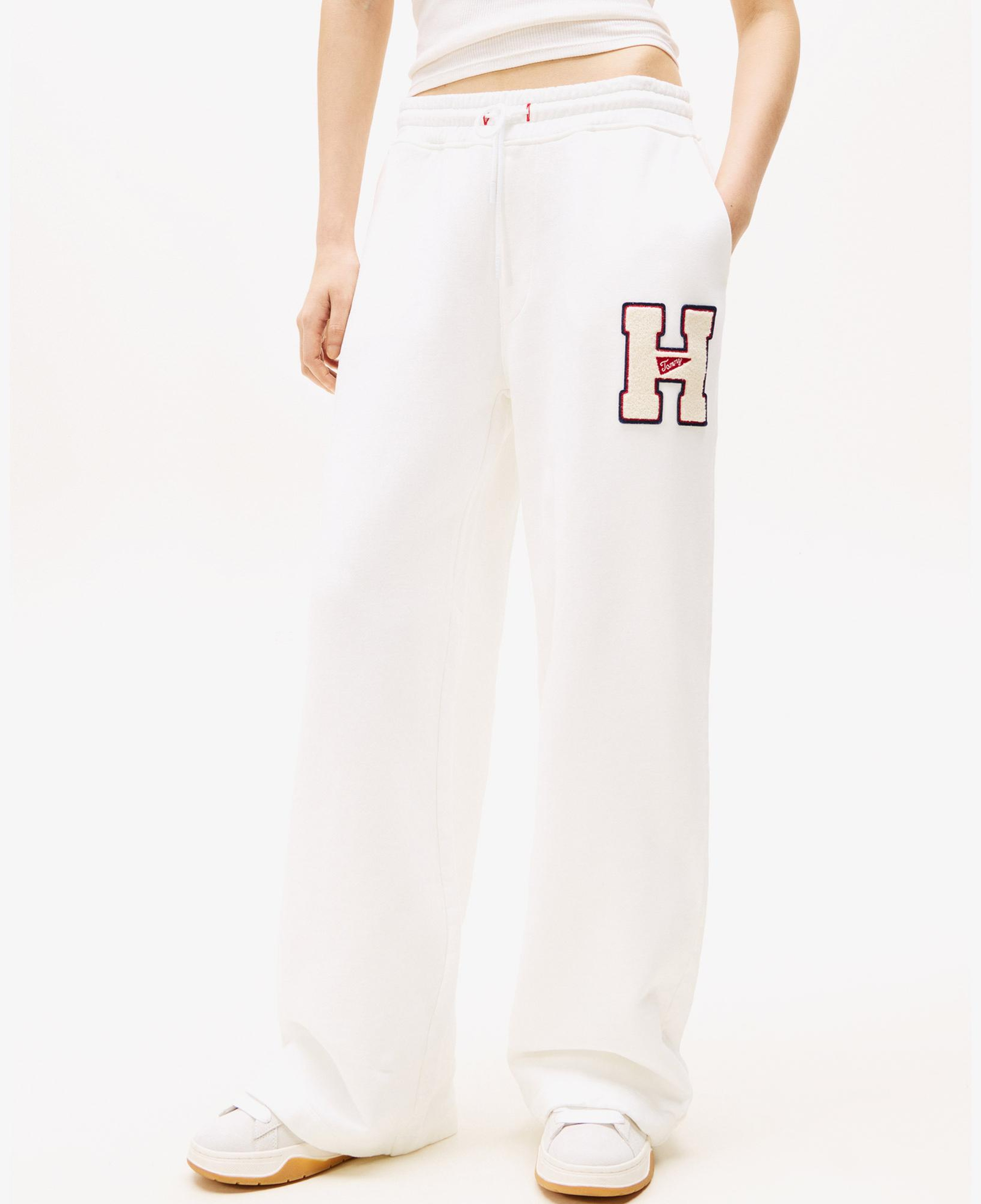 Tommy Jeans H Graphic Kadın Beyaz Eşofman Altı