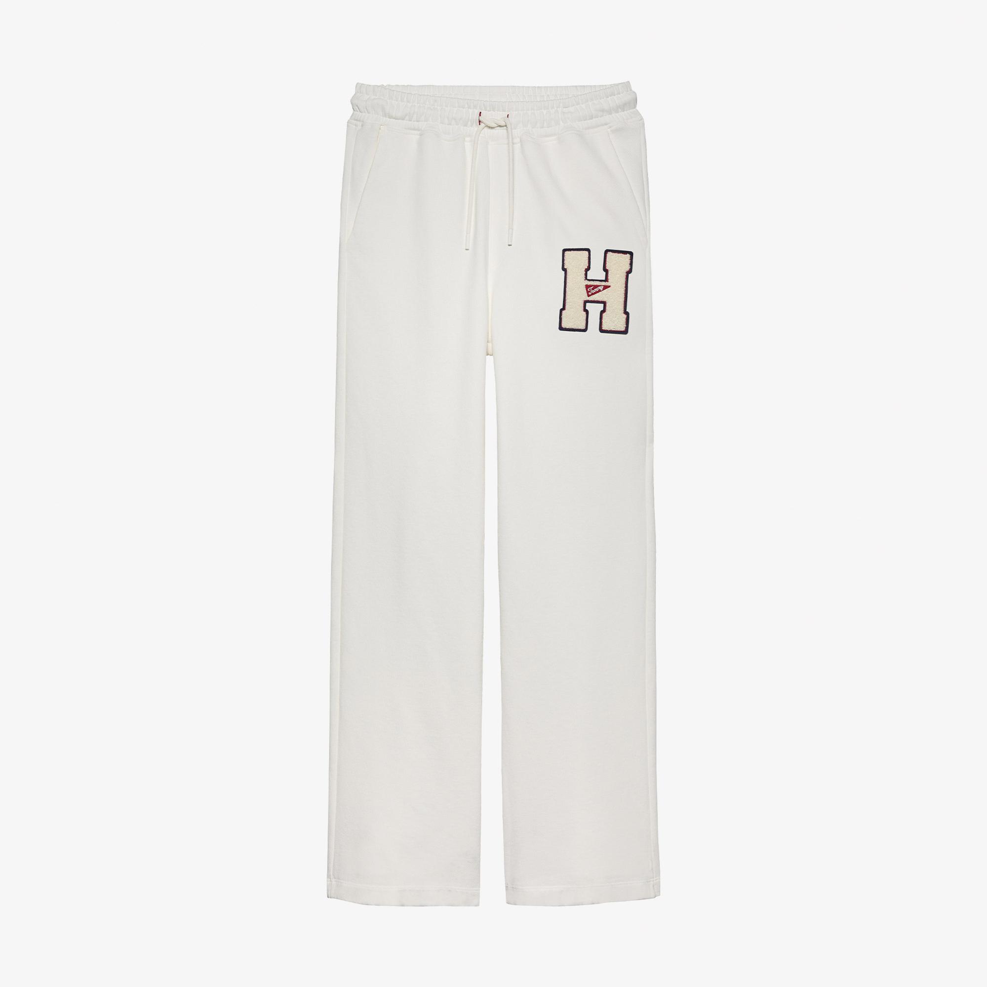 Tommy Jeans H Graphic Kadın Beyaz Eşofman Altı