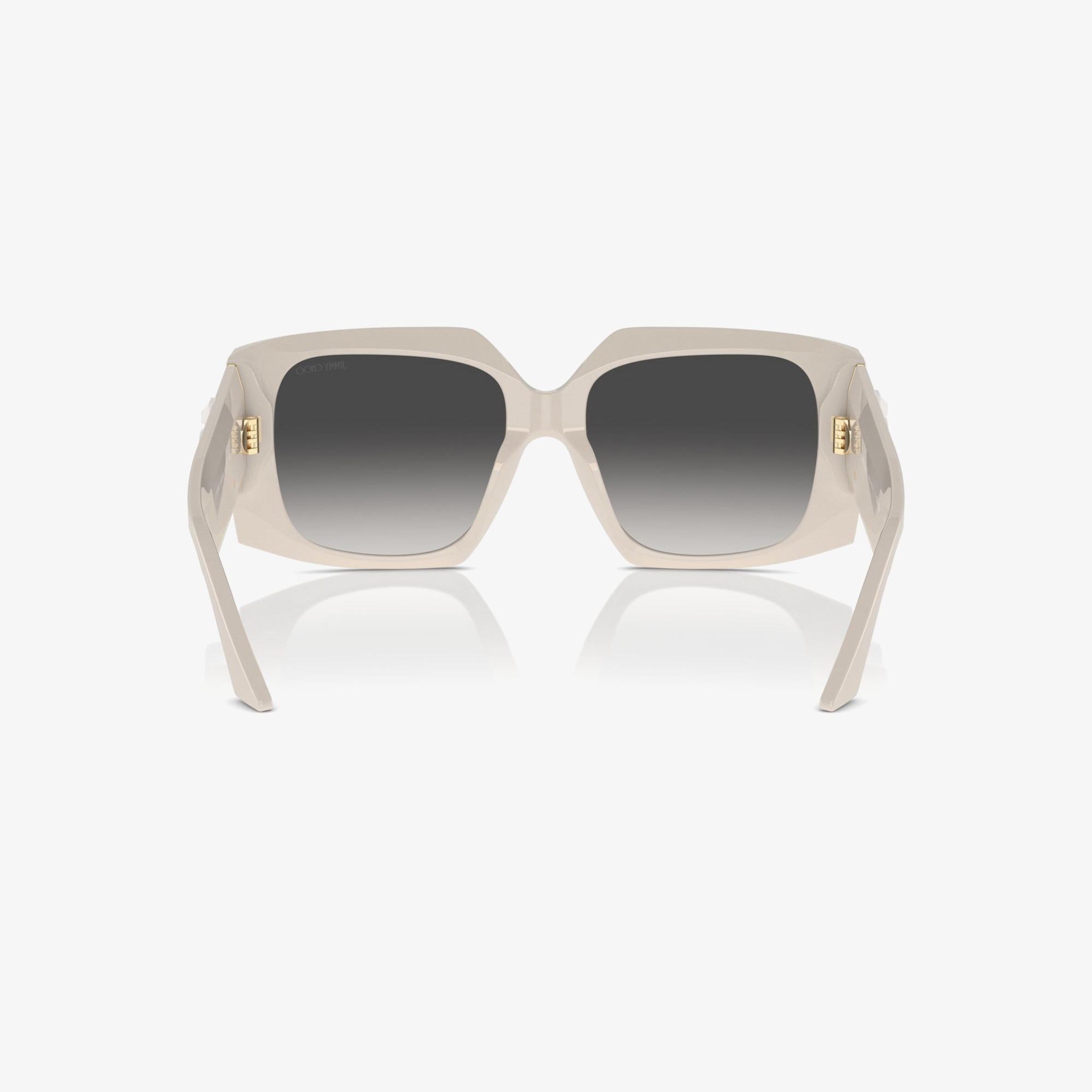 JIMMY CHOO Jc56U Kadın Beyaz Güneş Gözlüğü