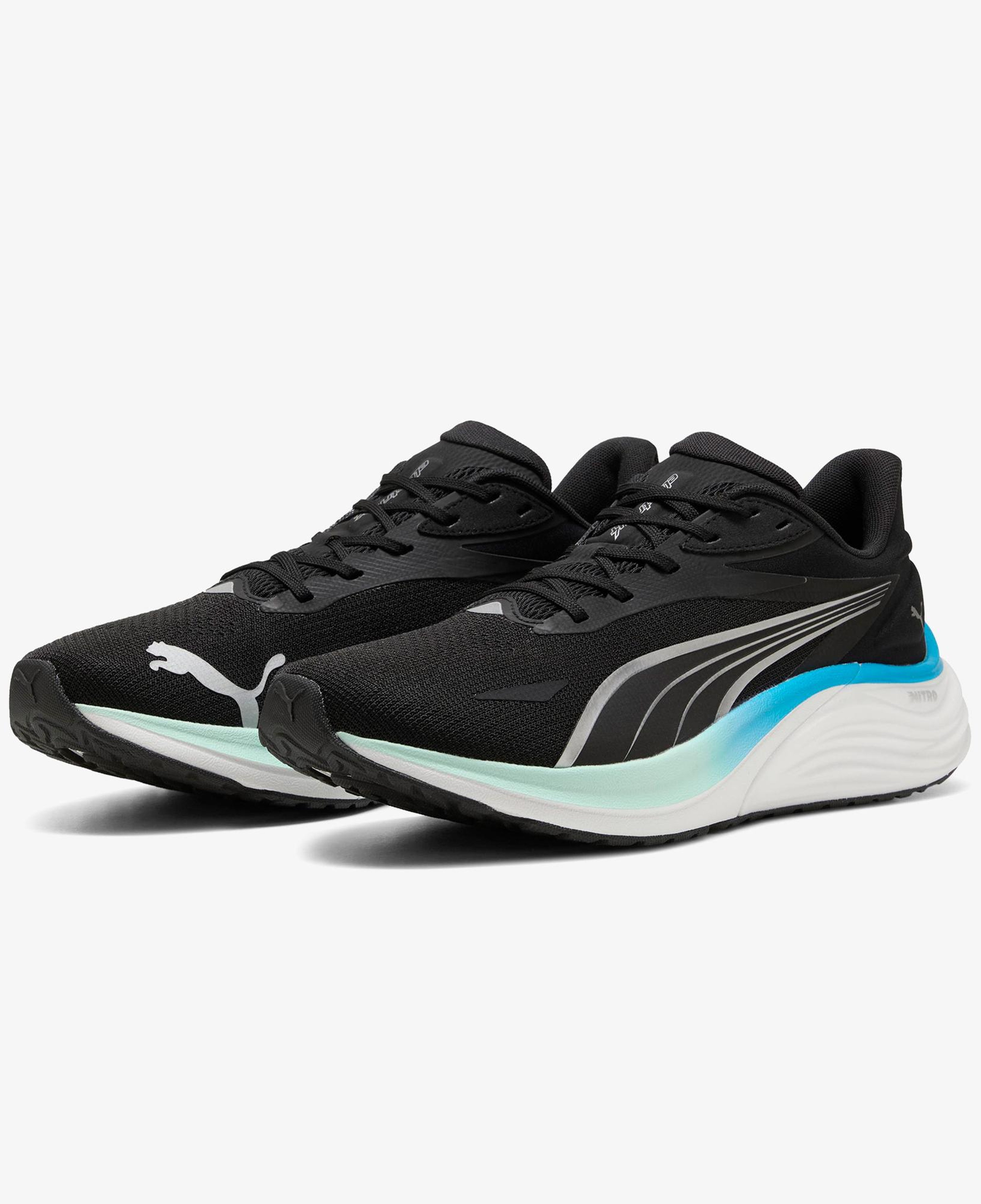 Puma Electrify Nitro 4 Erkek Siyah Spor Ayakkabı