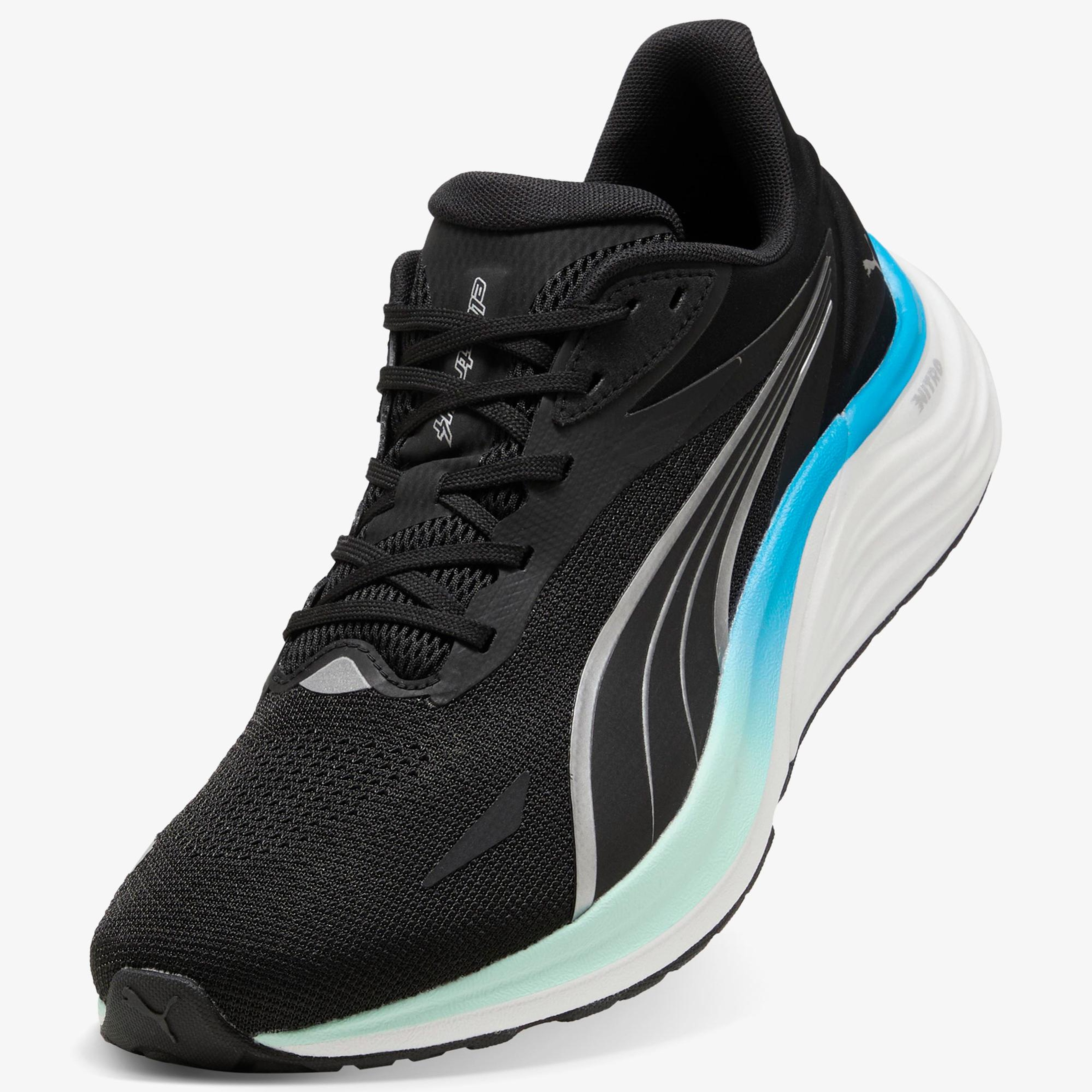 Puma Electrify Nitro  4 Erkek Siyah Spor Ayakkabı
