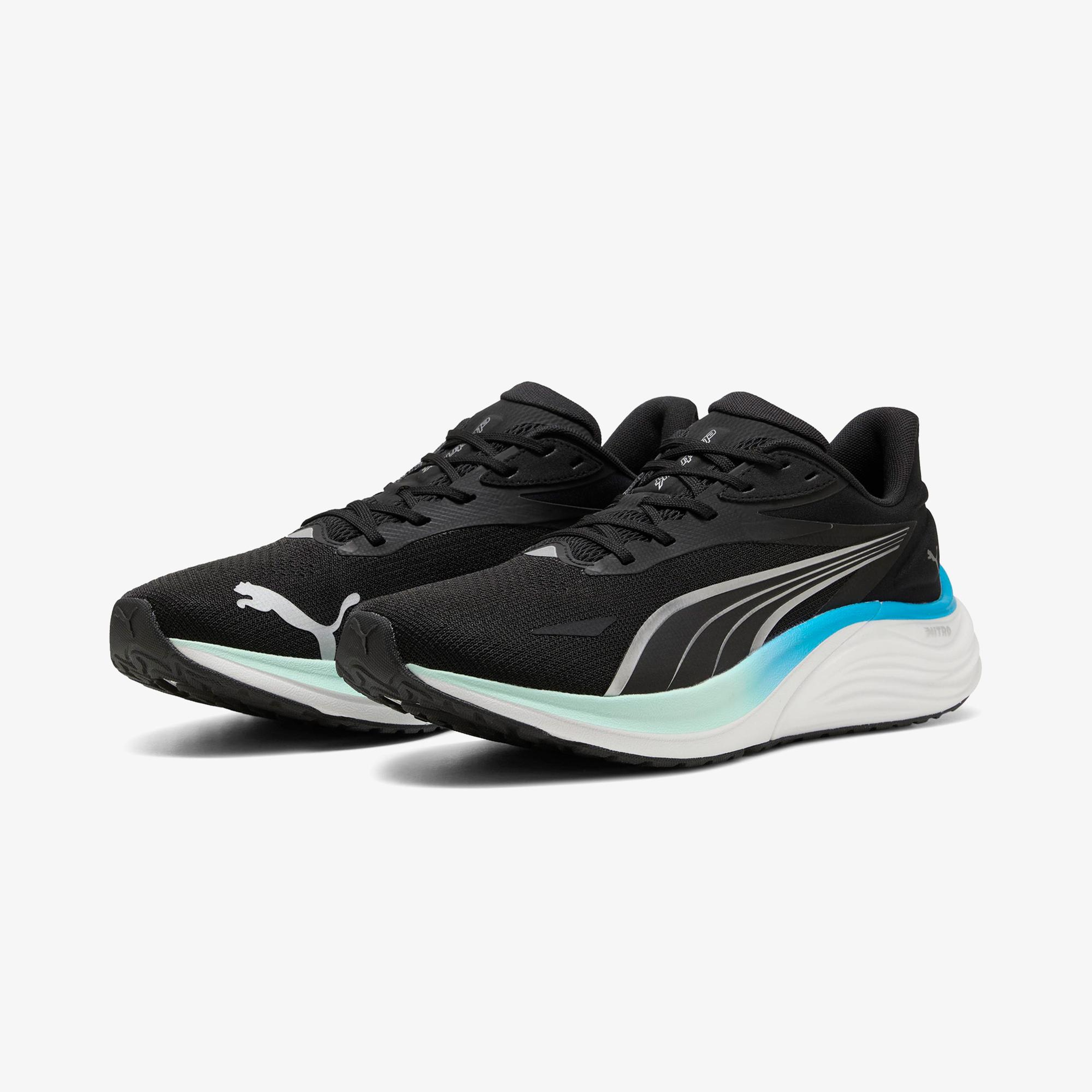 Puma Electrify Nitro  4 Erkek Siyah Spor Ayakkabı