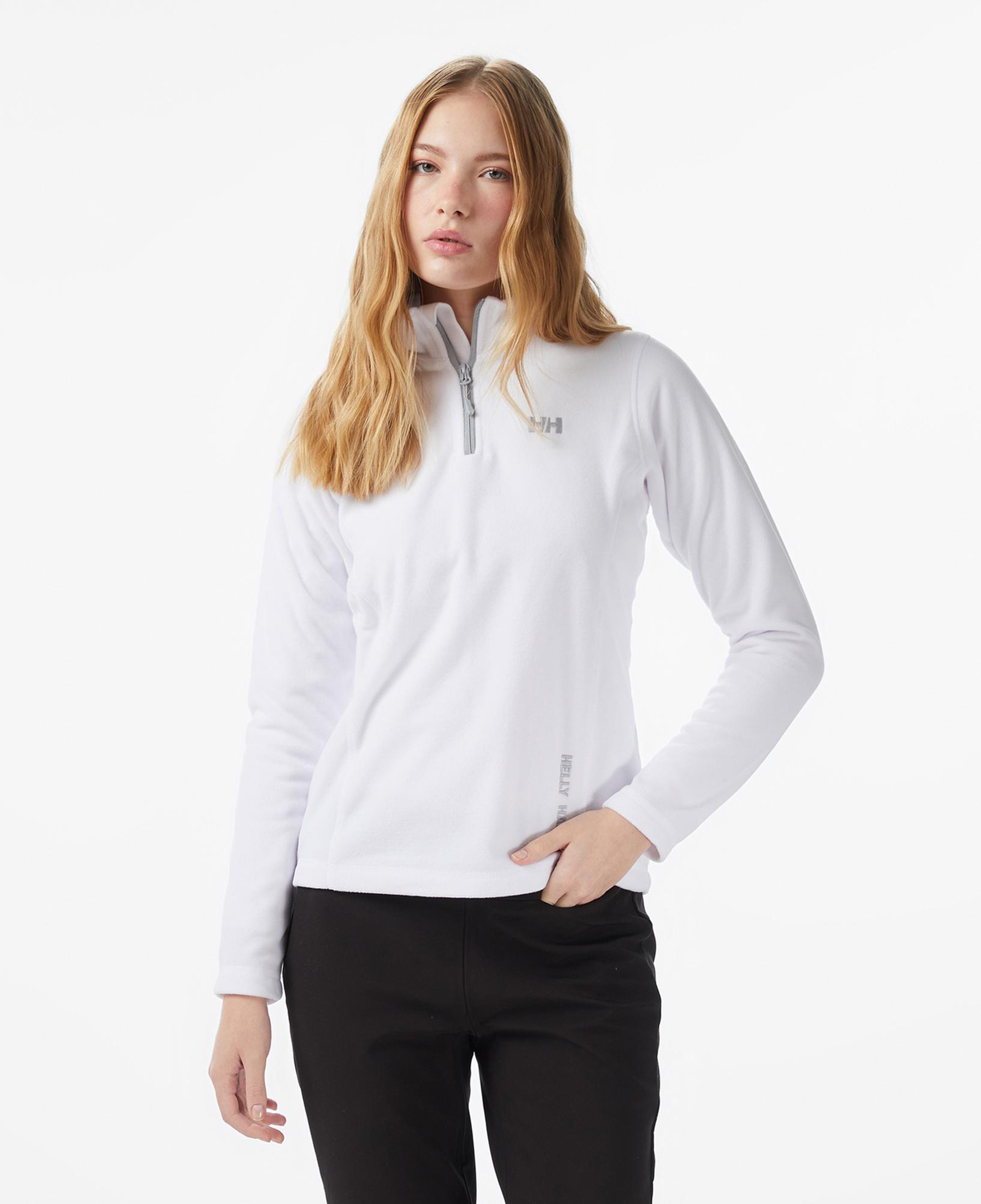 Helly Hansen Slope Polar Fleece Kadın Beyaz Sweatshirt
