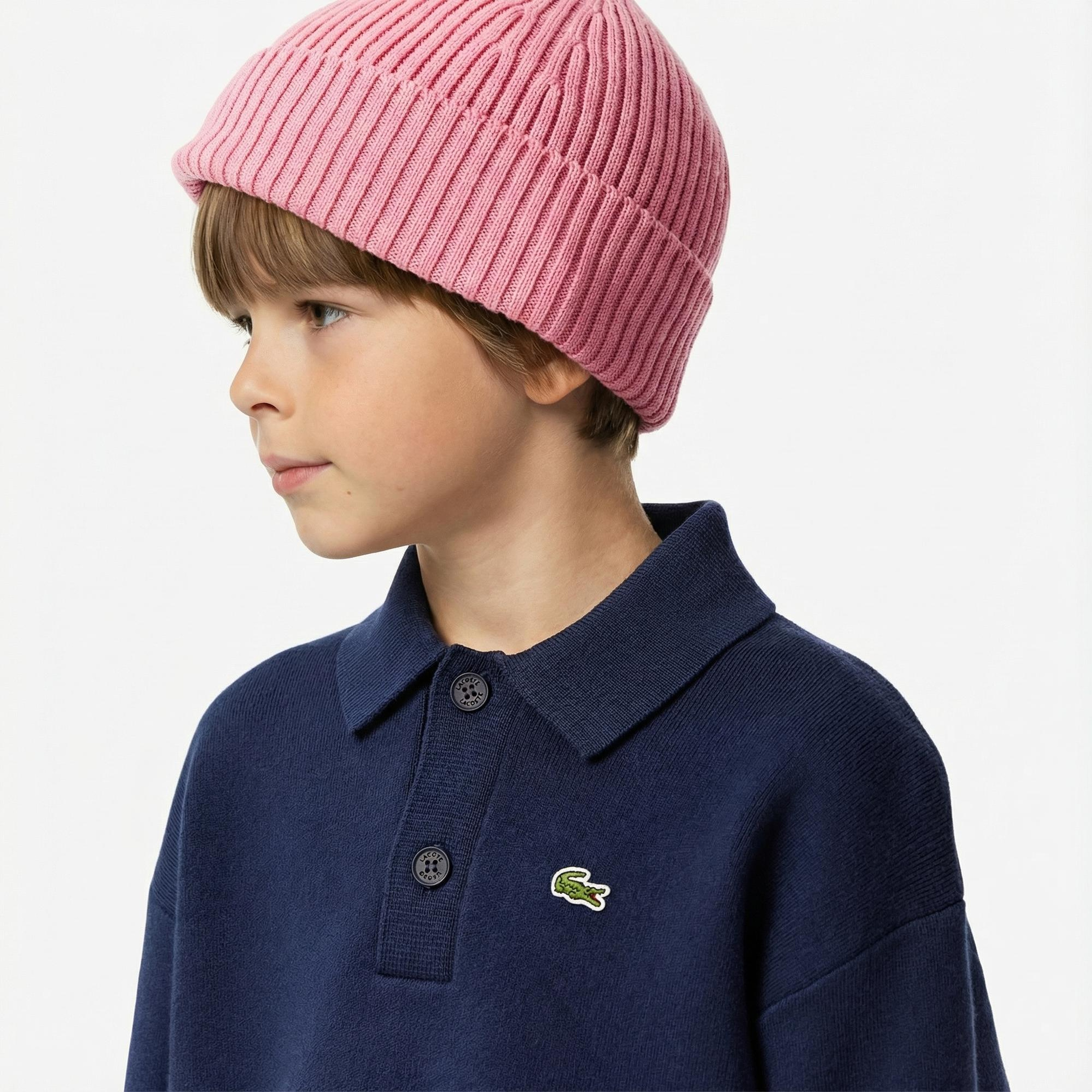 Lacoste Çocuk Lacivert Kazak