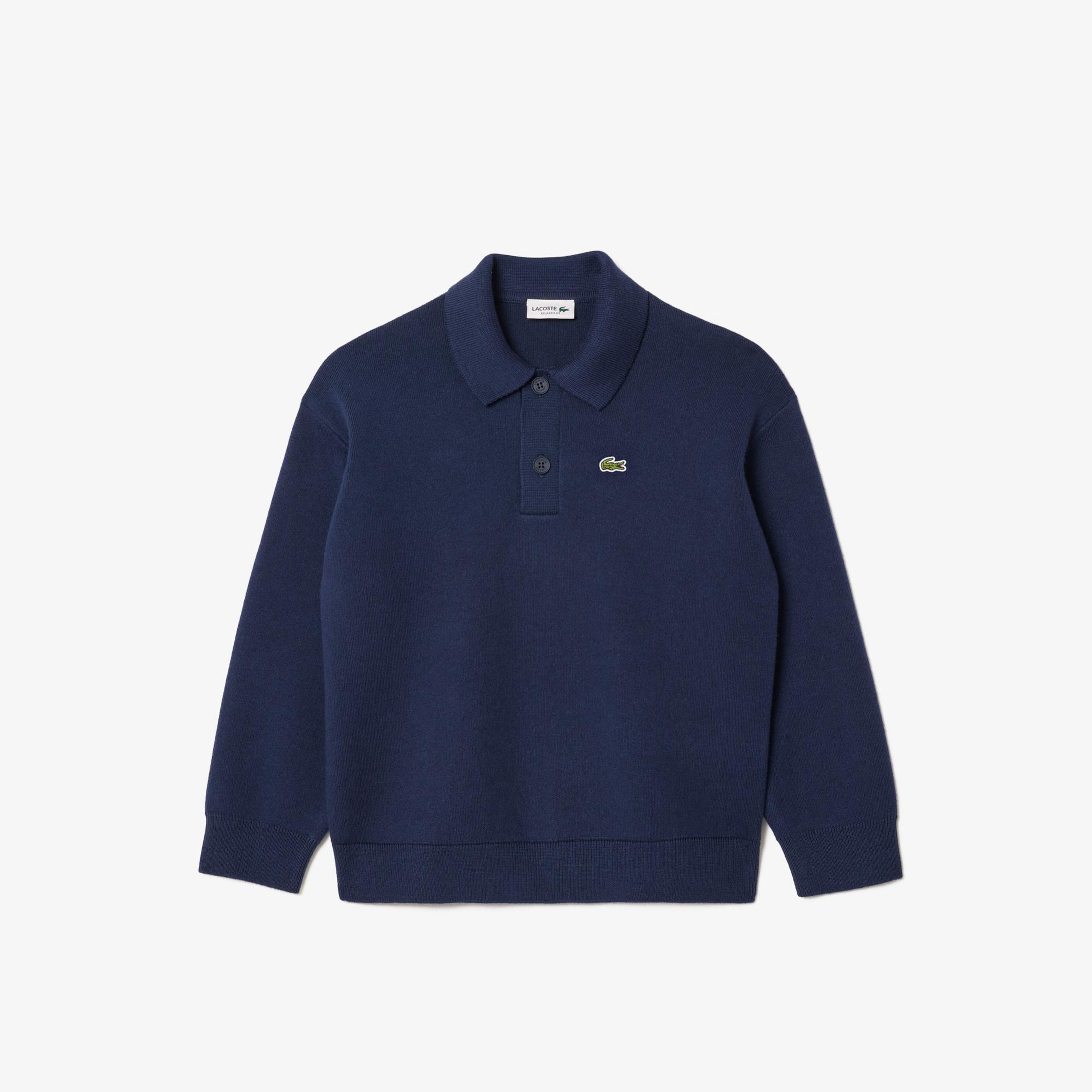 Lacoste Çocuk Lacivert Kazak