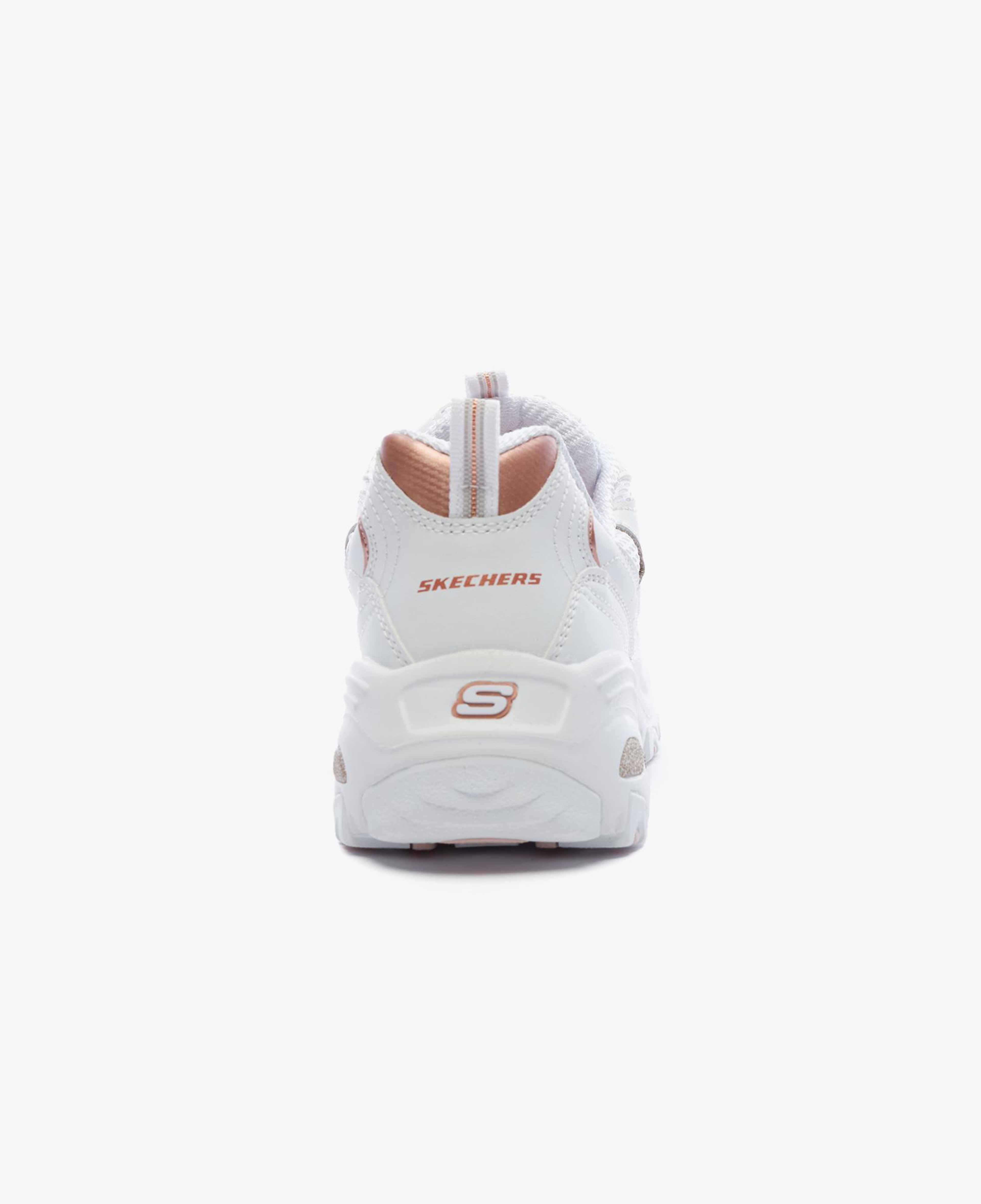 Skechers D'Lites - Copper Divine Kadın Beyaz Sneaker