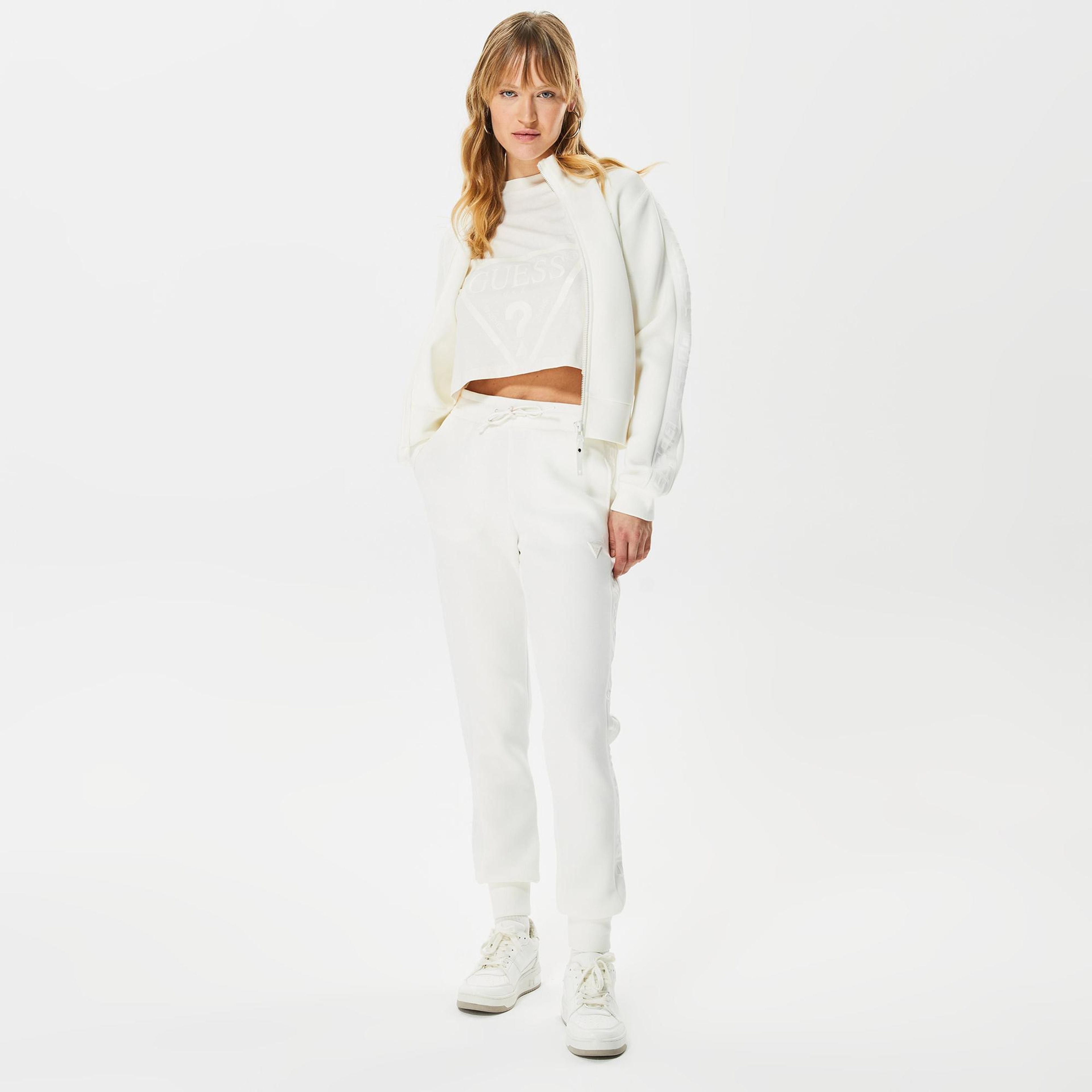 Guess Kadın Beyaz Pantolon