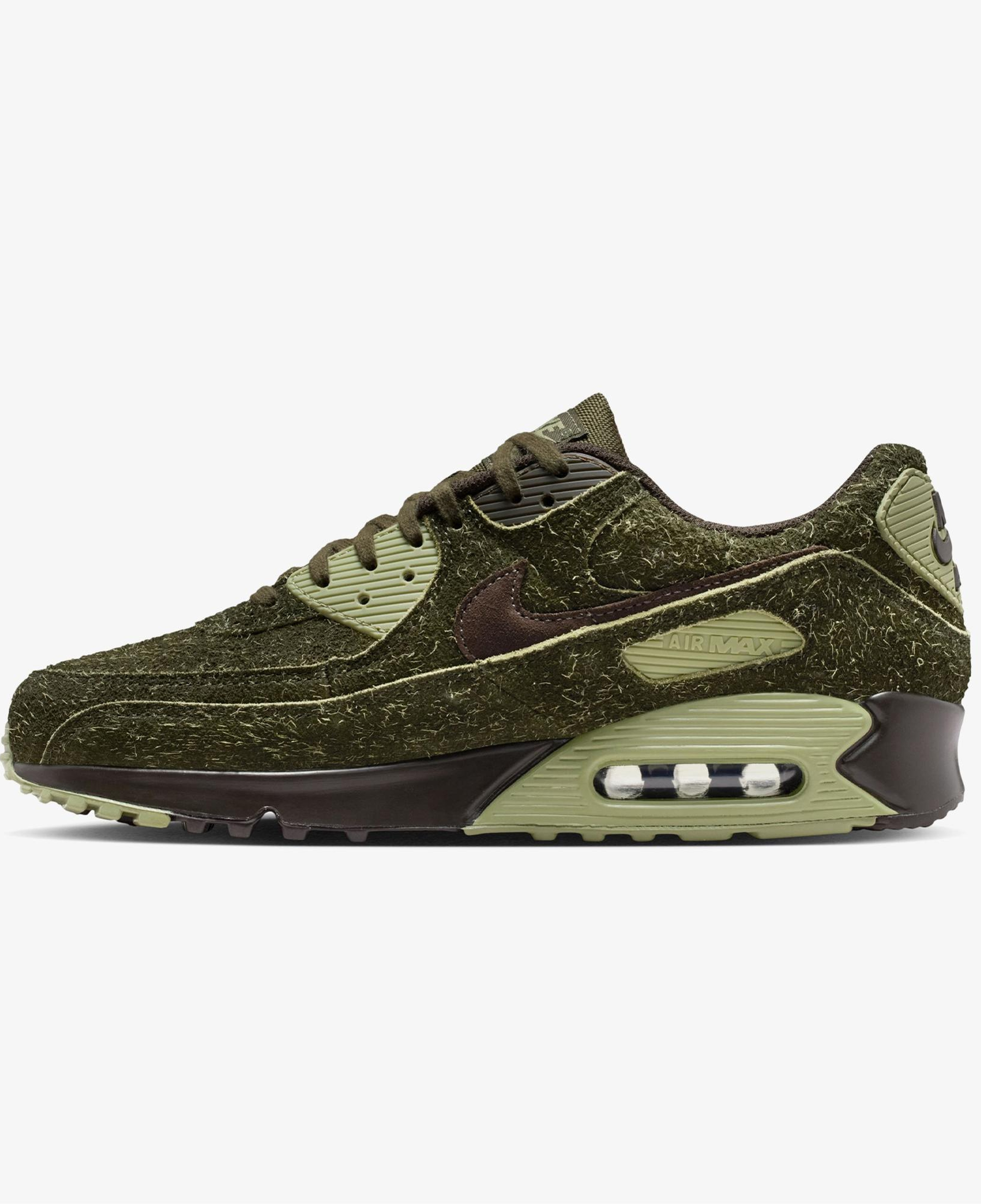 Nike Air Max 90 Premium Erkek Haki Spor Ayakkabı