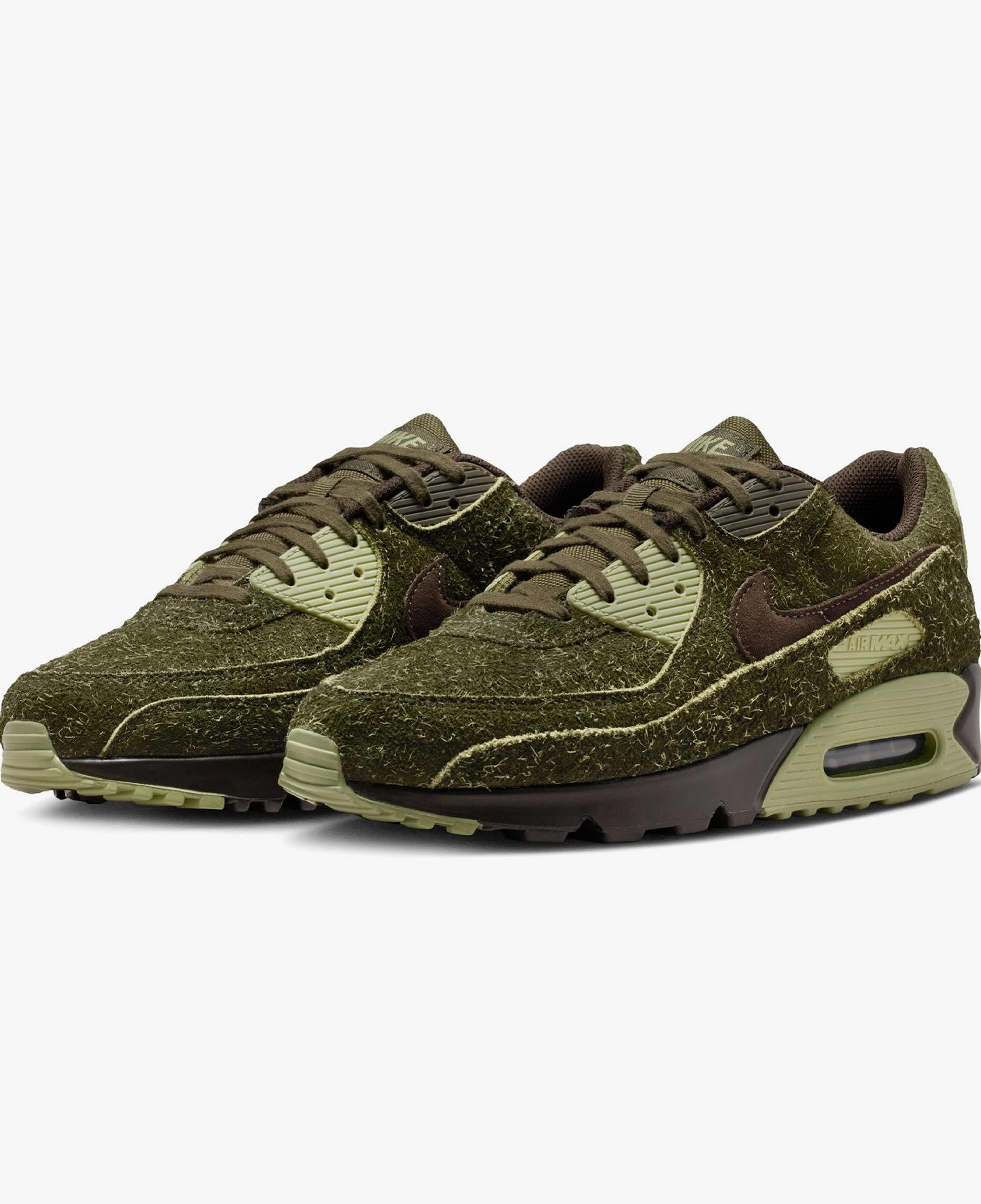 Nike Air Max 90 Premium Erkek Haki Spor Ayakkabı
