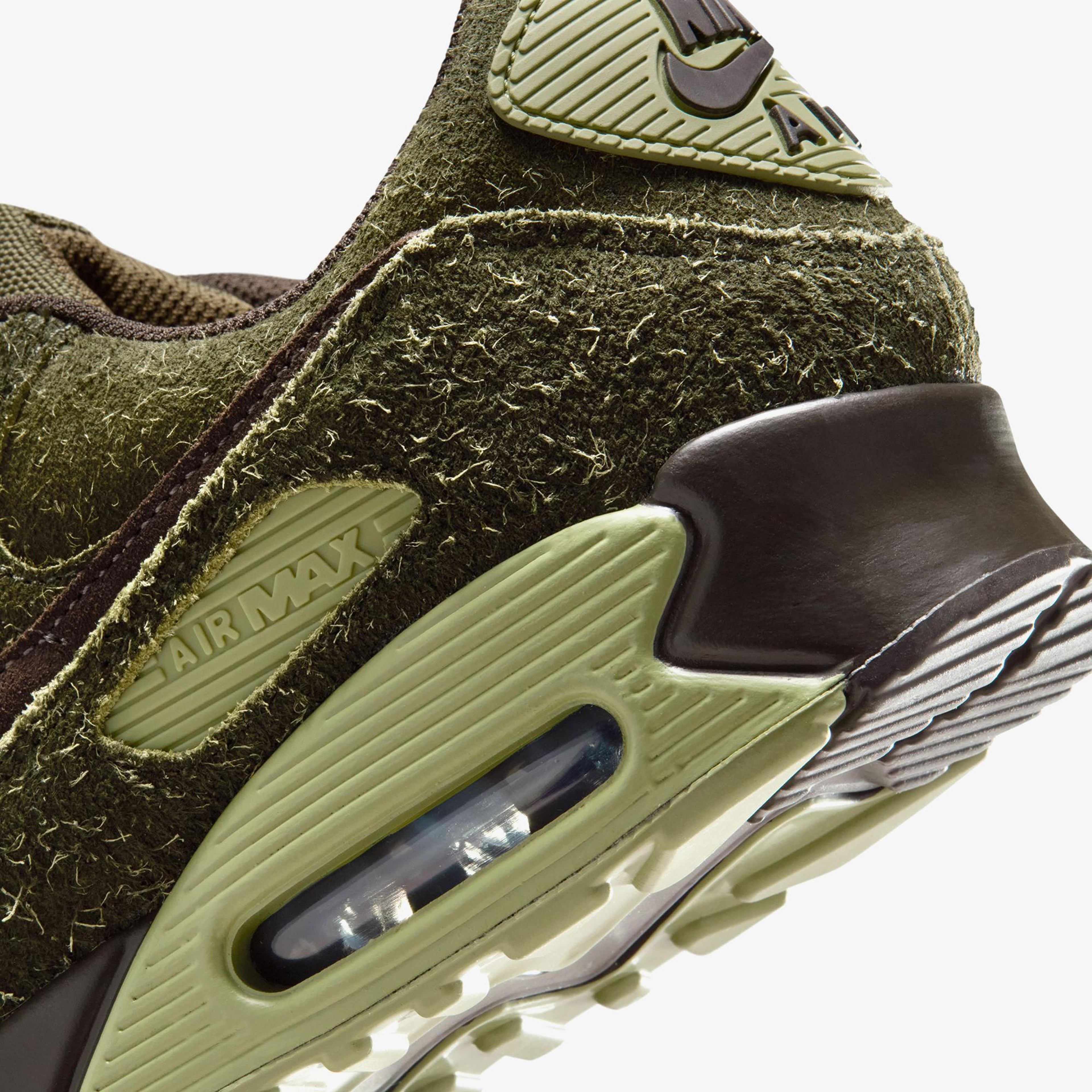 Nike Air Max 90 Premium Erkek Haki Spor Ayakkabı