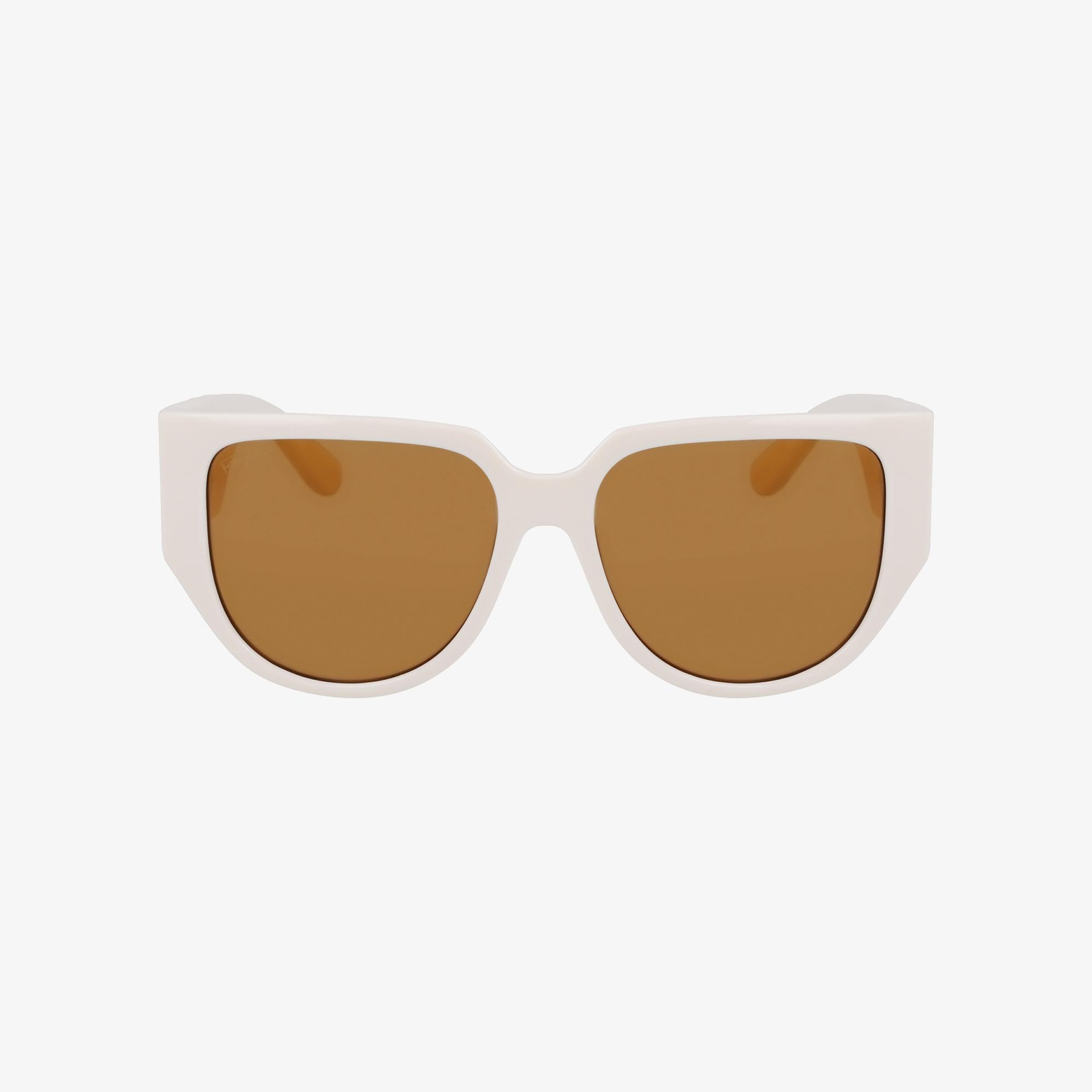 Salvatore Ferragamo Kadın Bej Gözlük