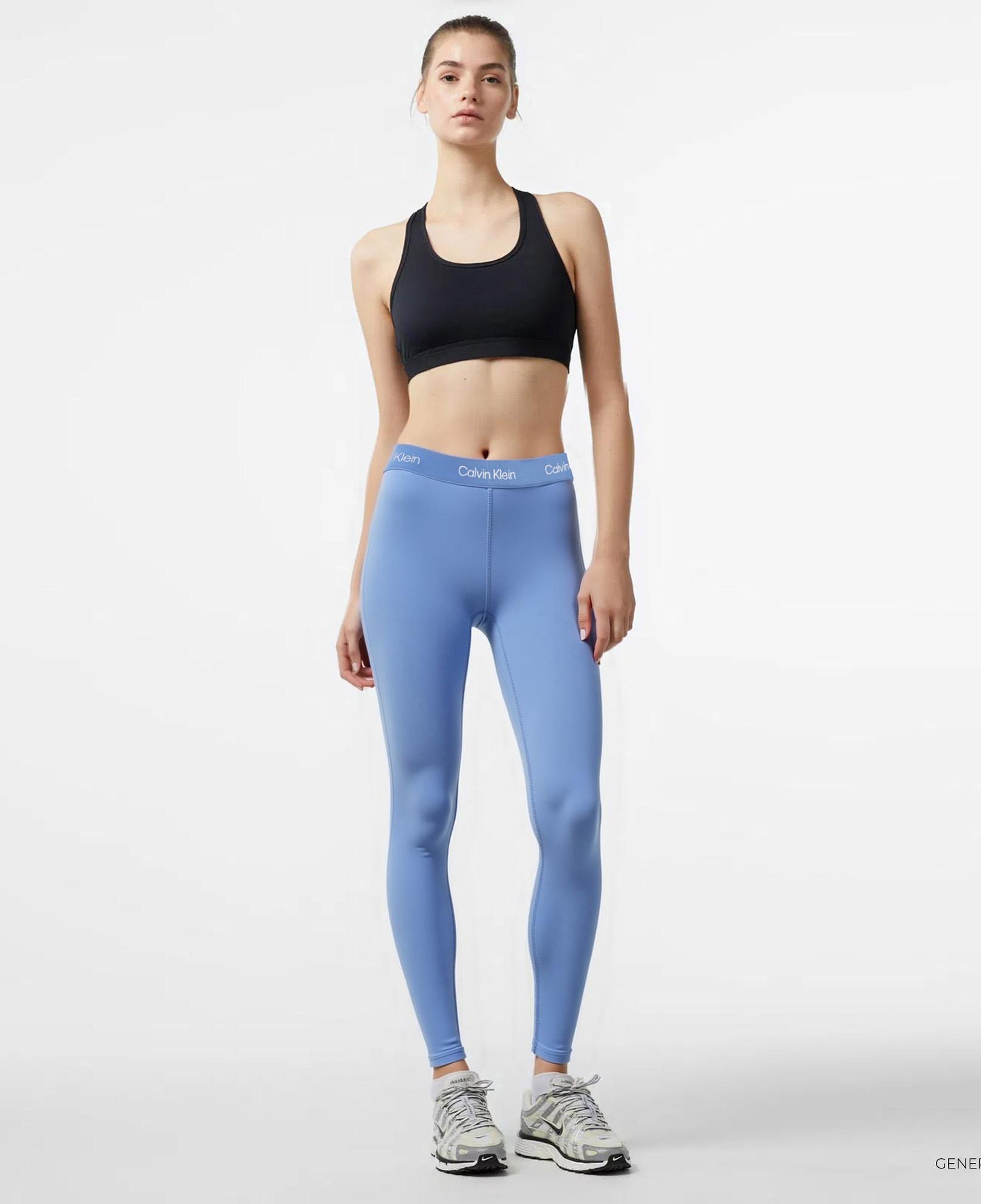 Calvin Klein Modern Sport High Rise 7/8 Kadın Mavi Tayt