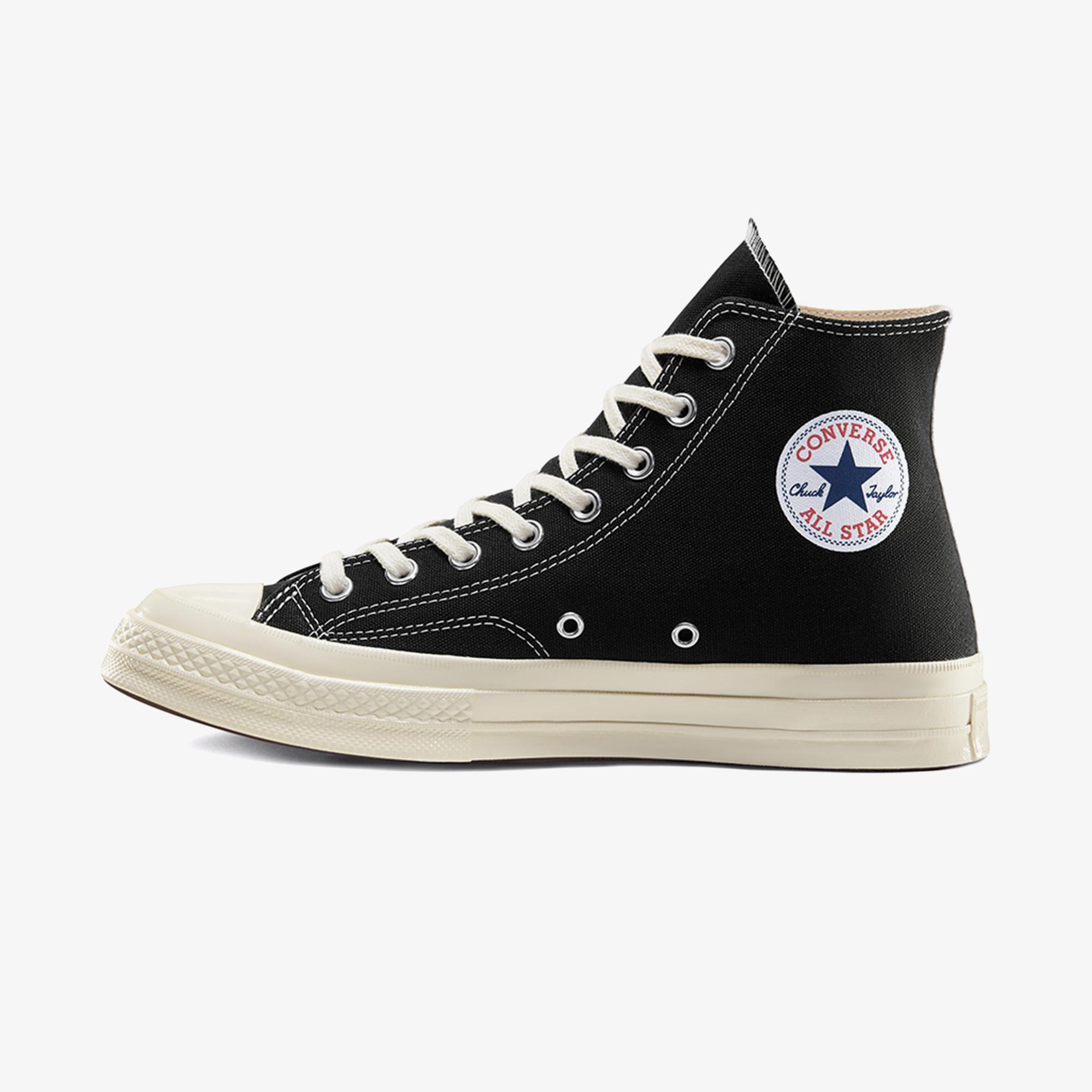 Converse X Comme Des Garçons Play Chuck 70 Unisex Siyah Sneaker