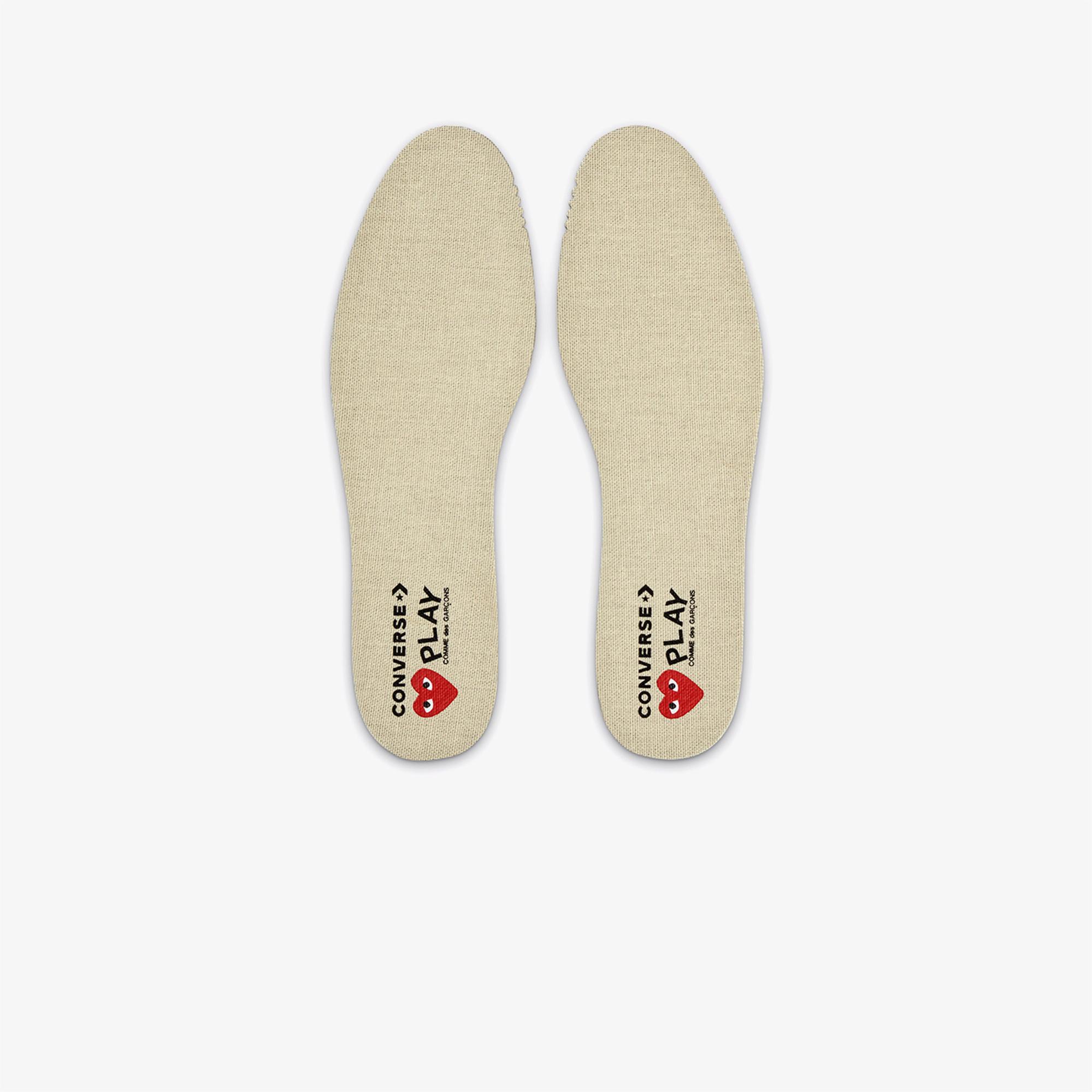 Converse X Comme Des Garçons Play Chuck 70 Unisex Gri Sneaker