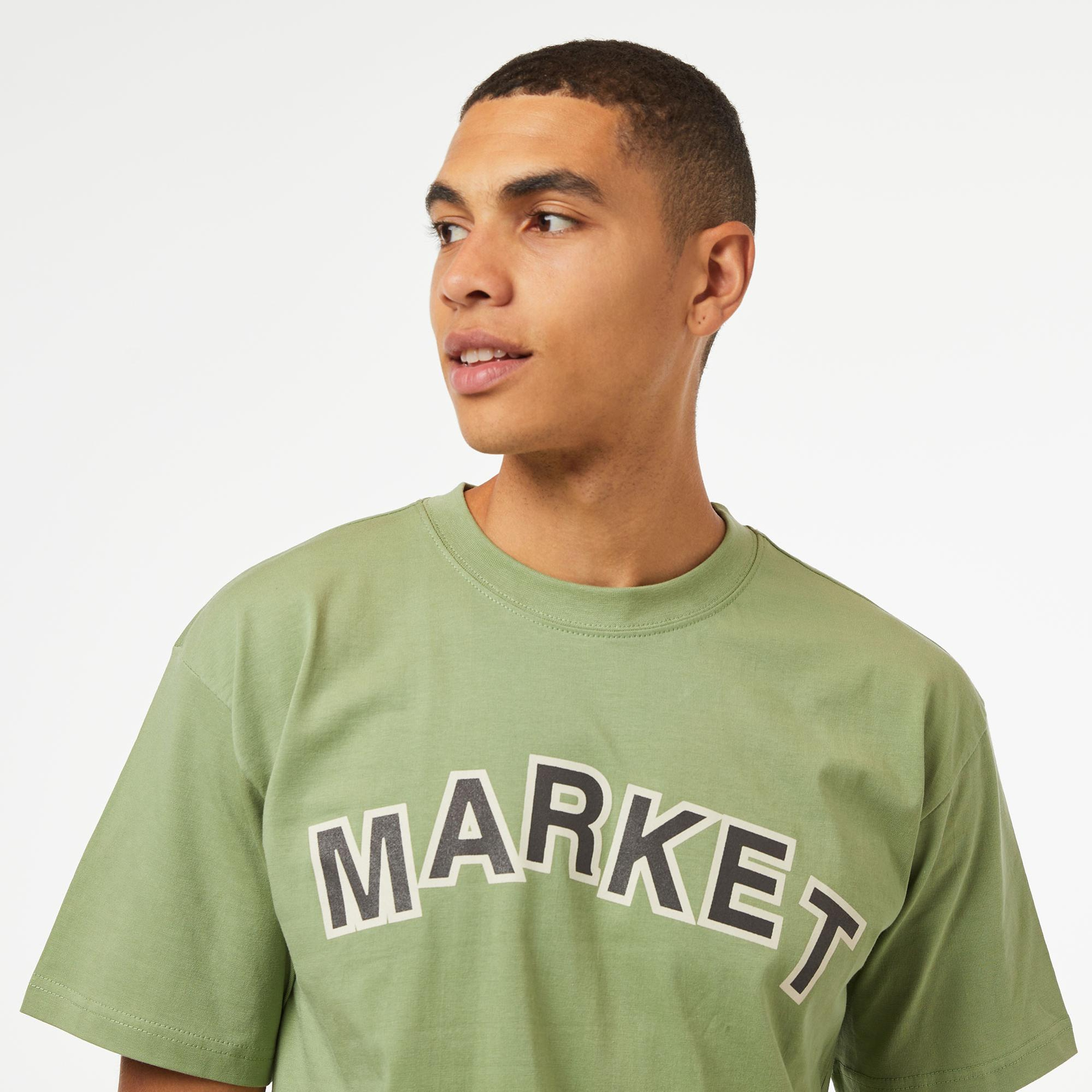 Market Community Garden Erkek Yeşil T-Shirt