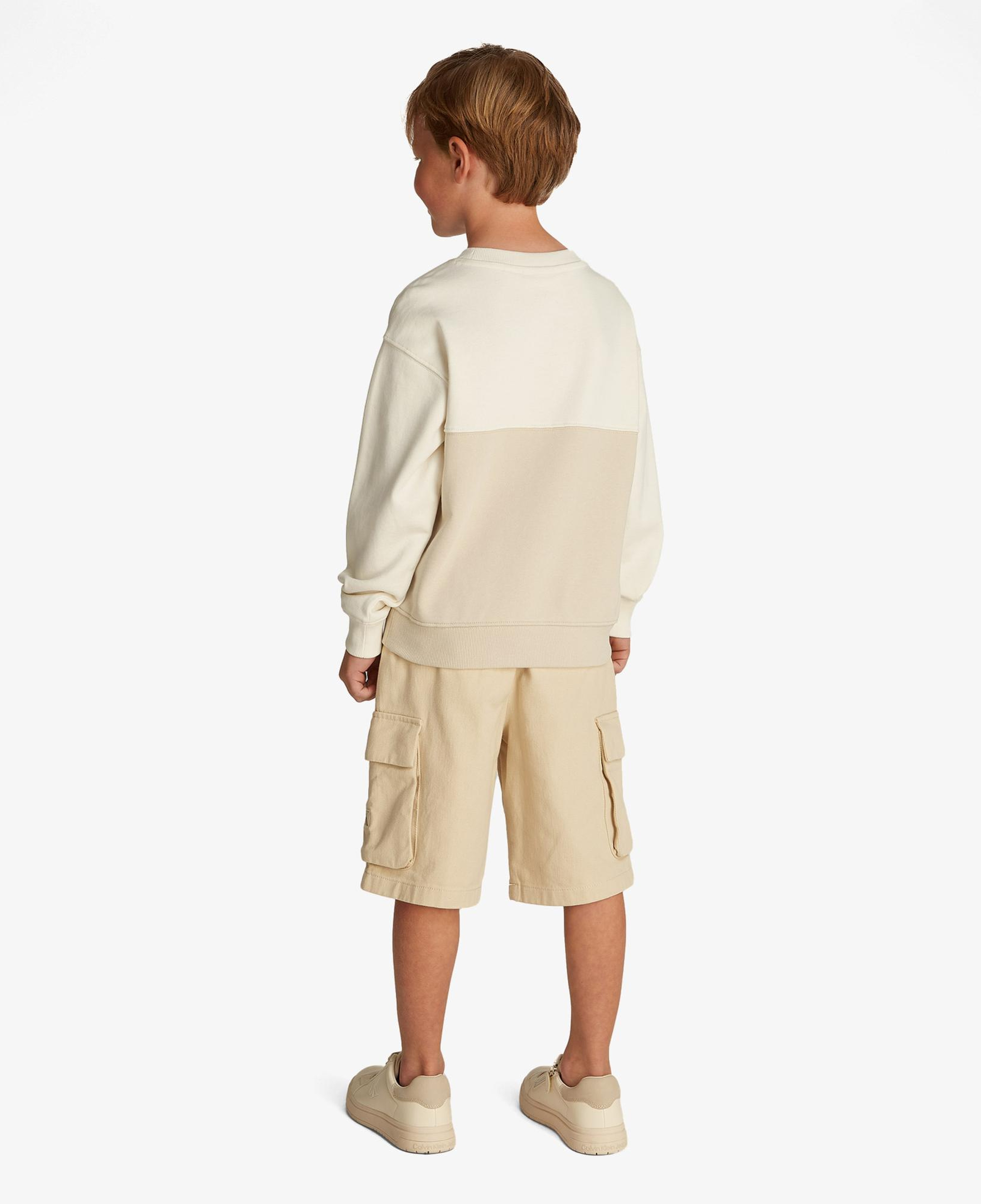 Calvin Klein Çocuk Beyaz Sweatshirt