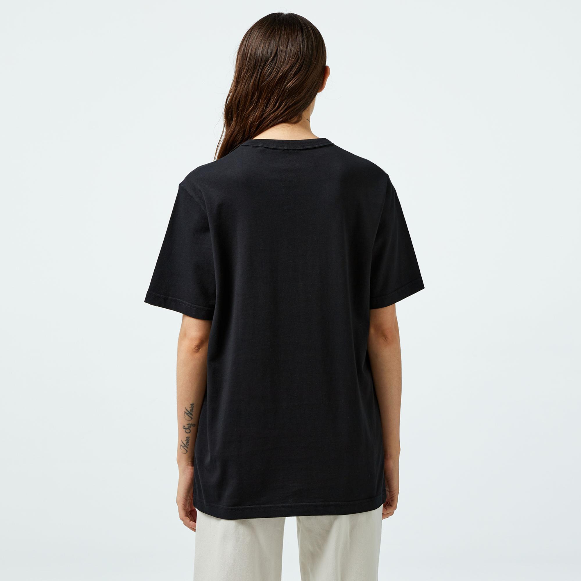 Alpha Industries Alpha Eagle Unisex Siyah T-Shirt