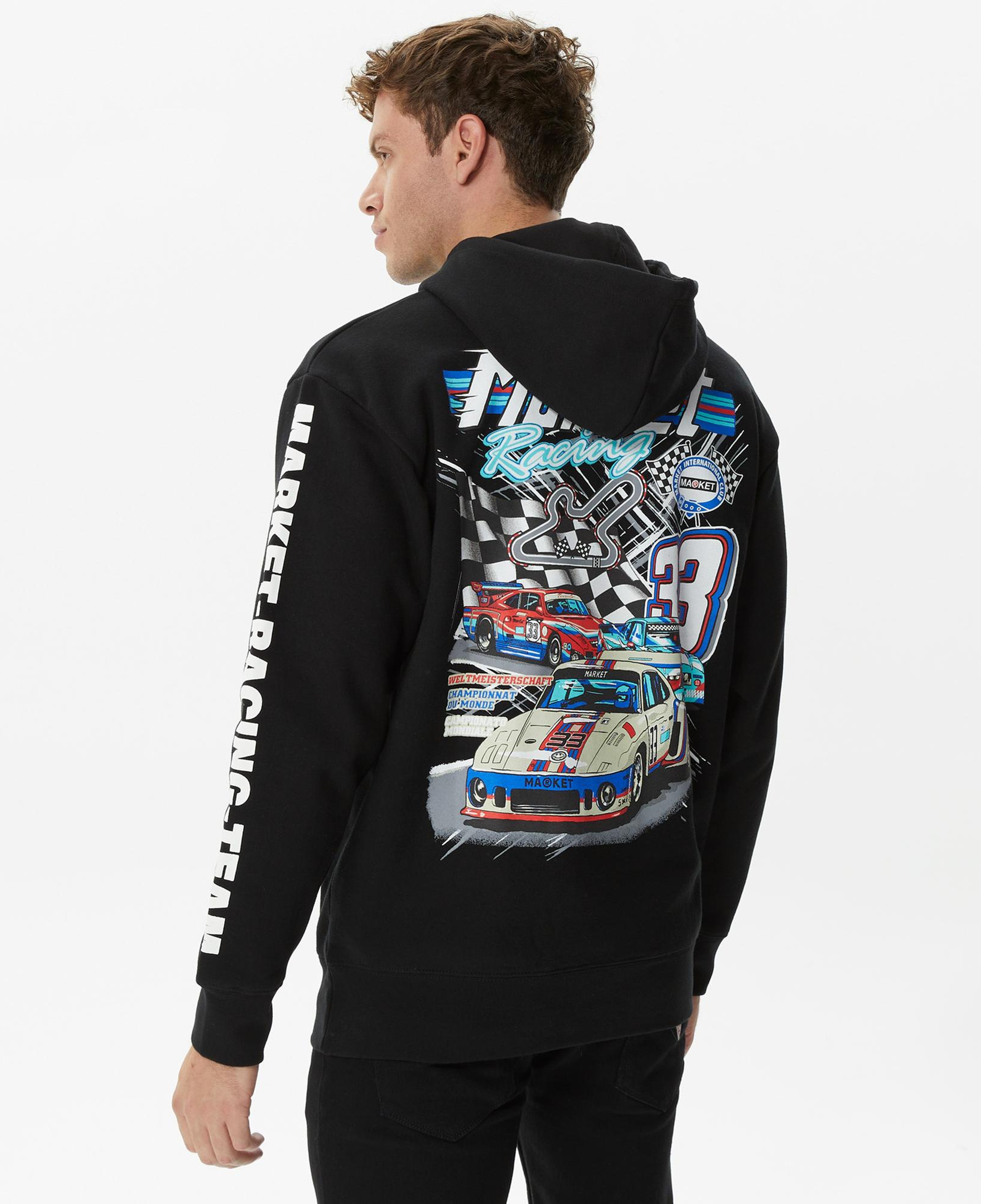 Market Group 5 Erkek Siyah Sweatshirt