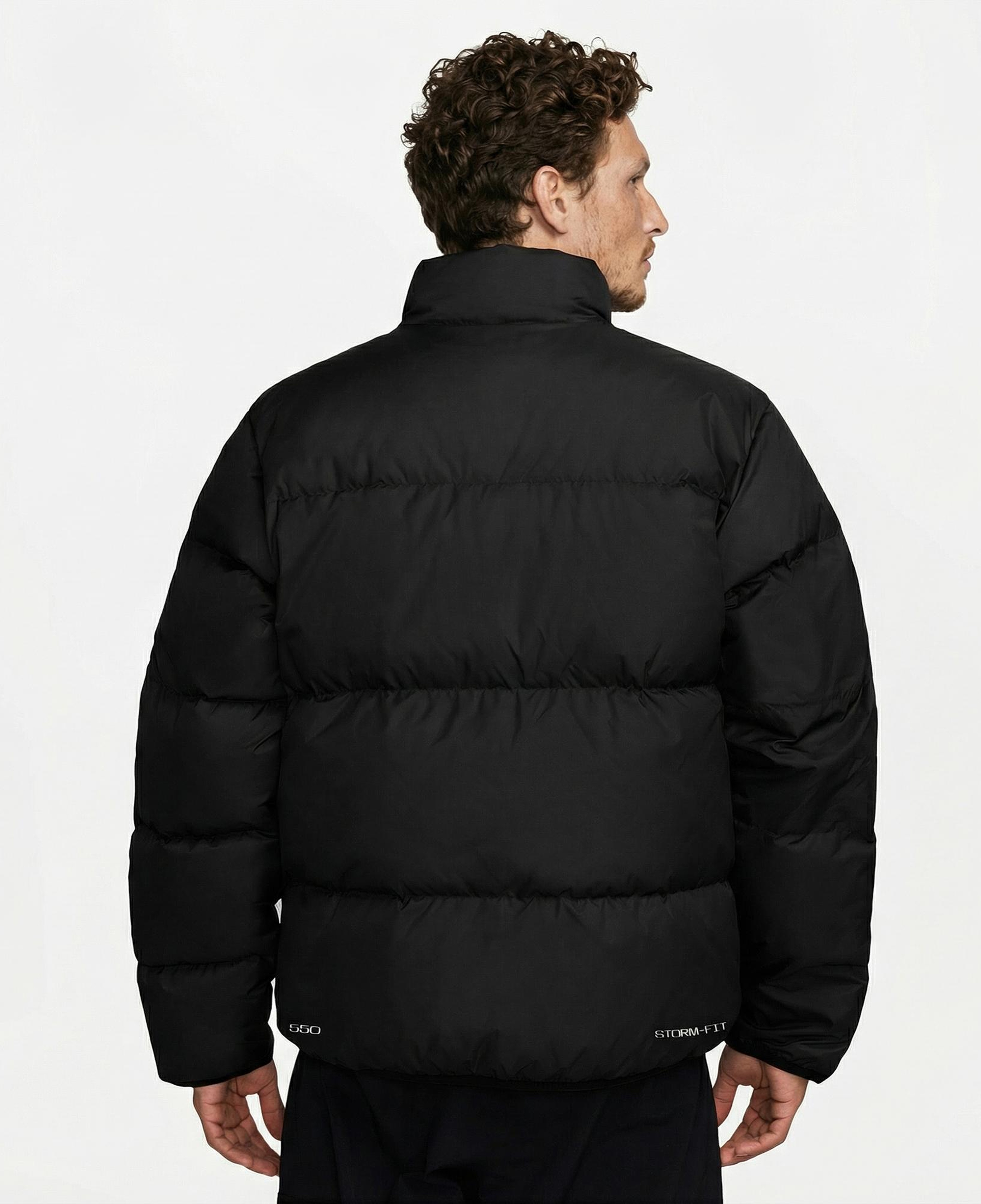Nike Sportswear Therma-Fit Club Puffer Erkek Siyah Mont