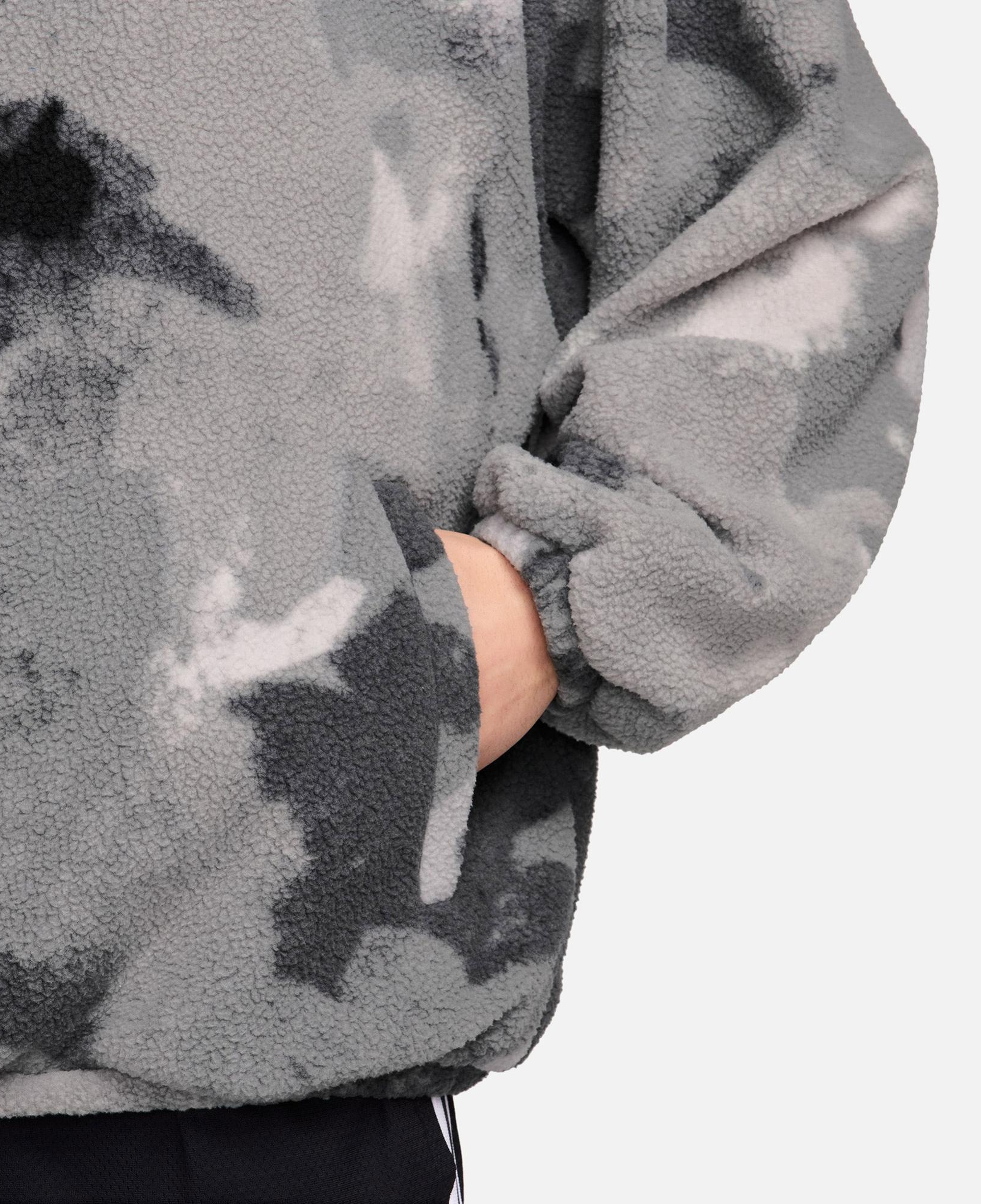 Nike Therma-Fit Sherpa Erkek Gri Ceket