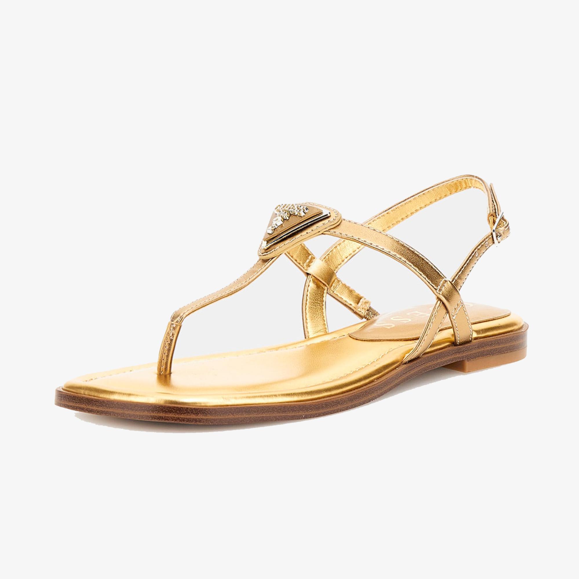 Guess Rainey4 Kadın Kahverengi Topuklu Sandalet