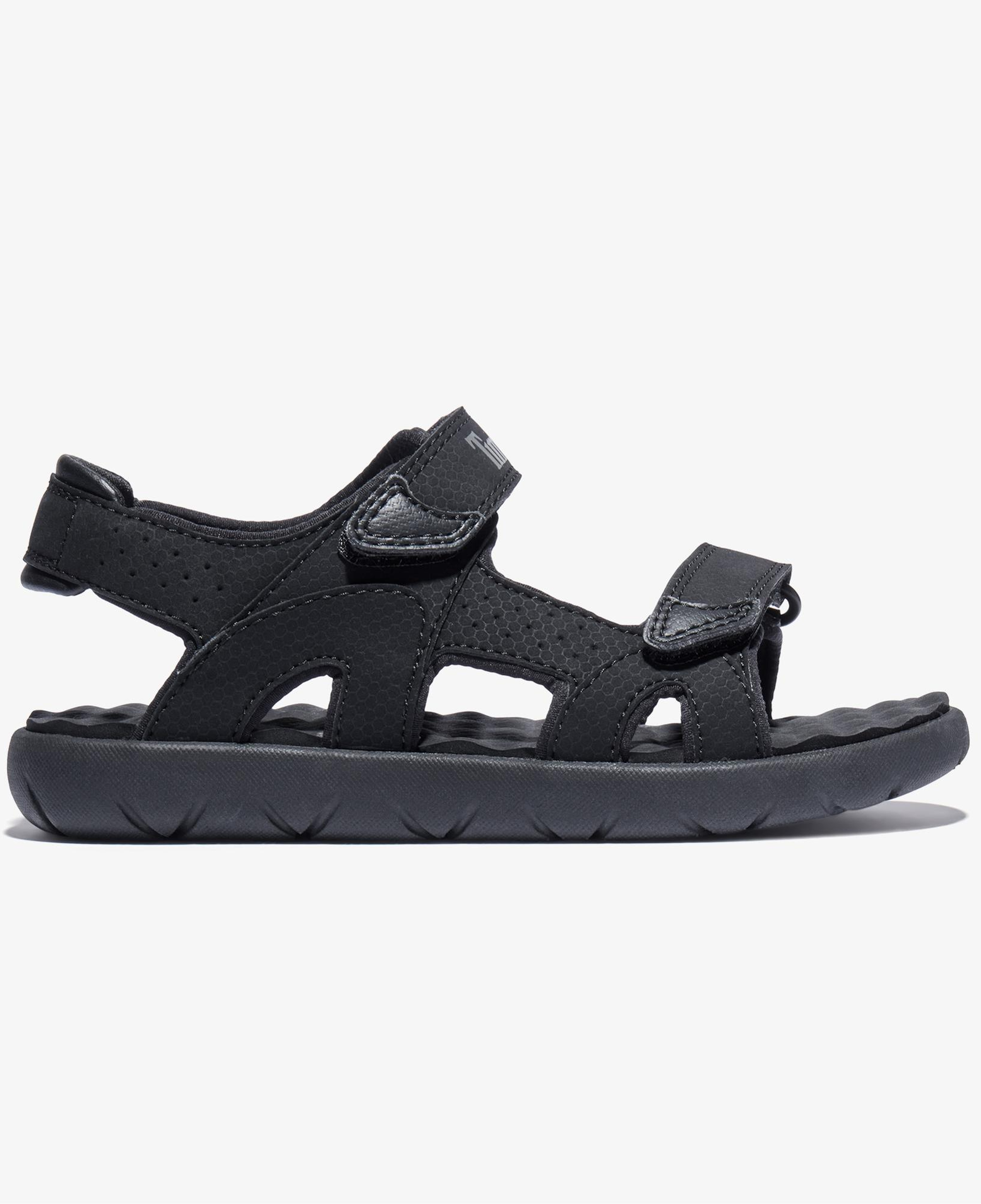 Timberland Perkins Low Arkadan Bantlı Çocuk Siyah Sandalet