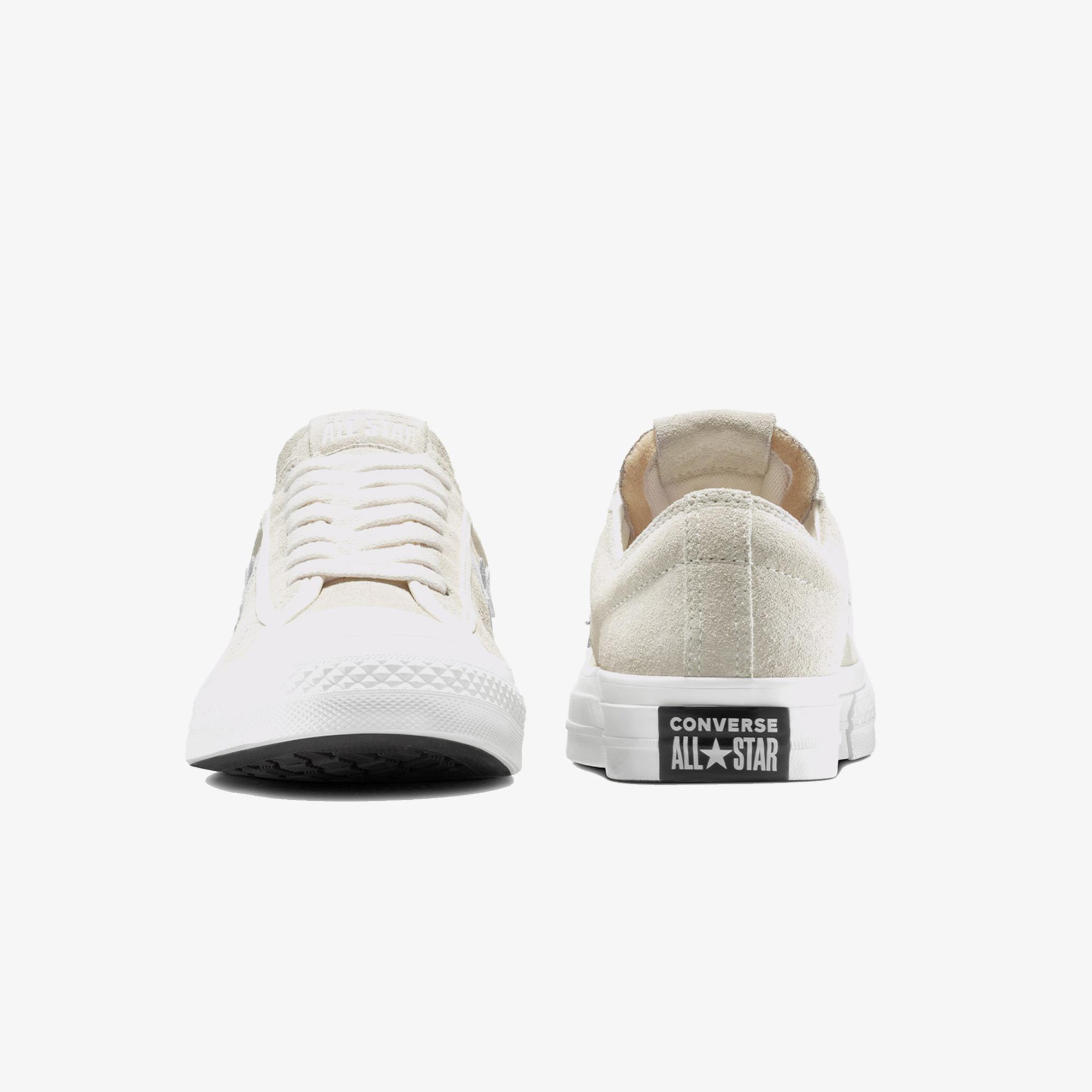 Converse Star Player 76 Suede Unisex Krem Sneaker