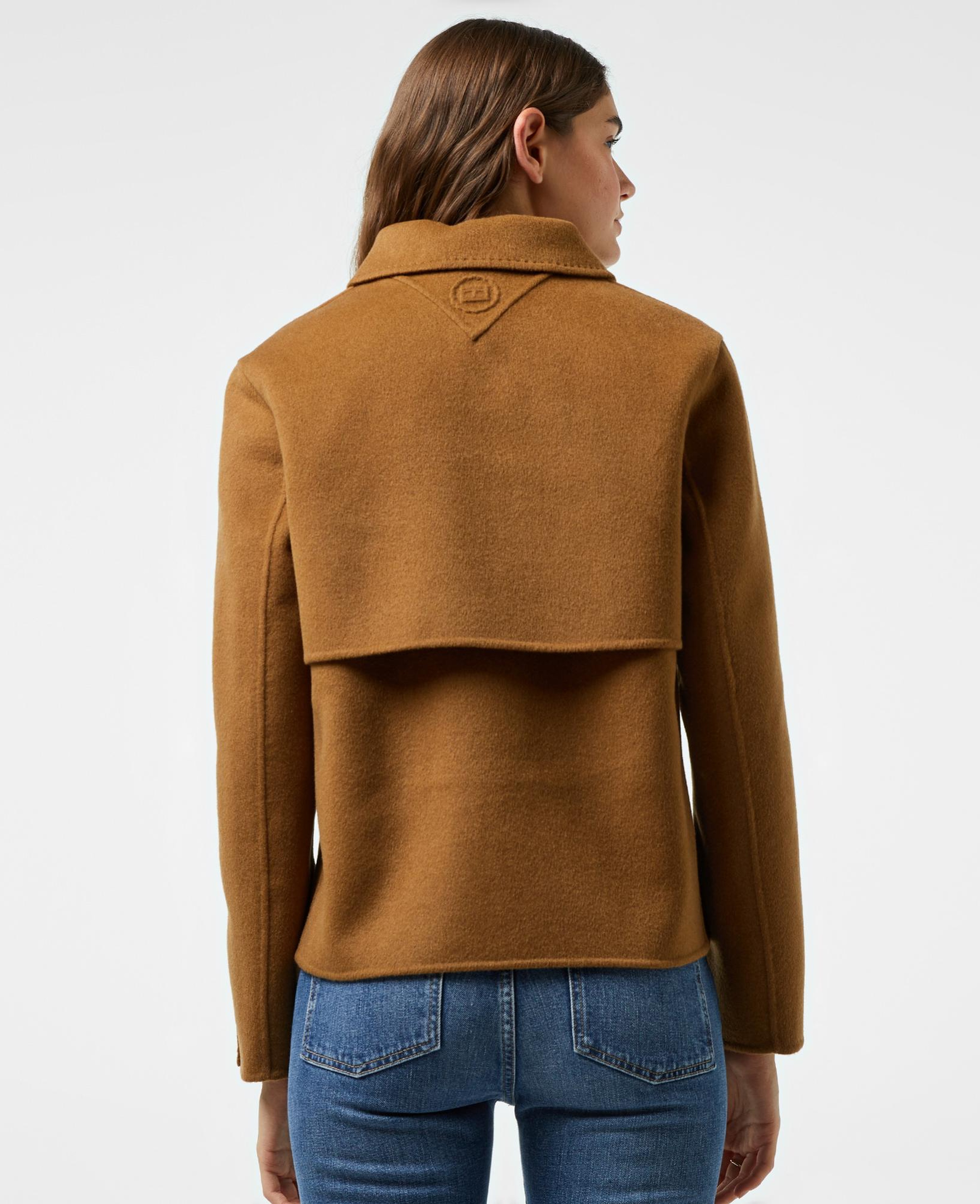 Tommy Hilfiger Wool Blend Short Kadın Kahverengi Trençkot