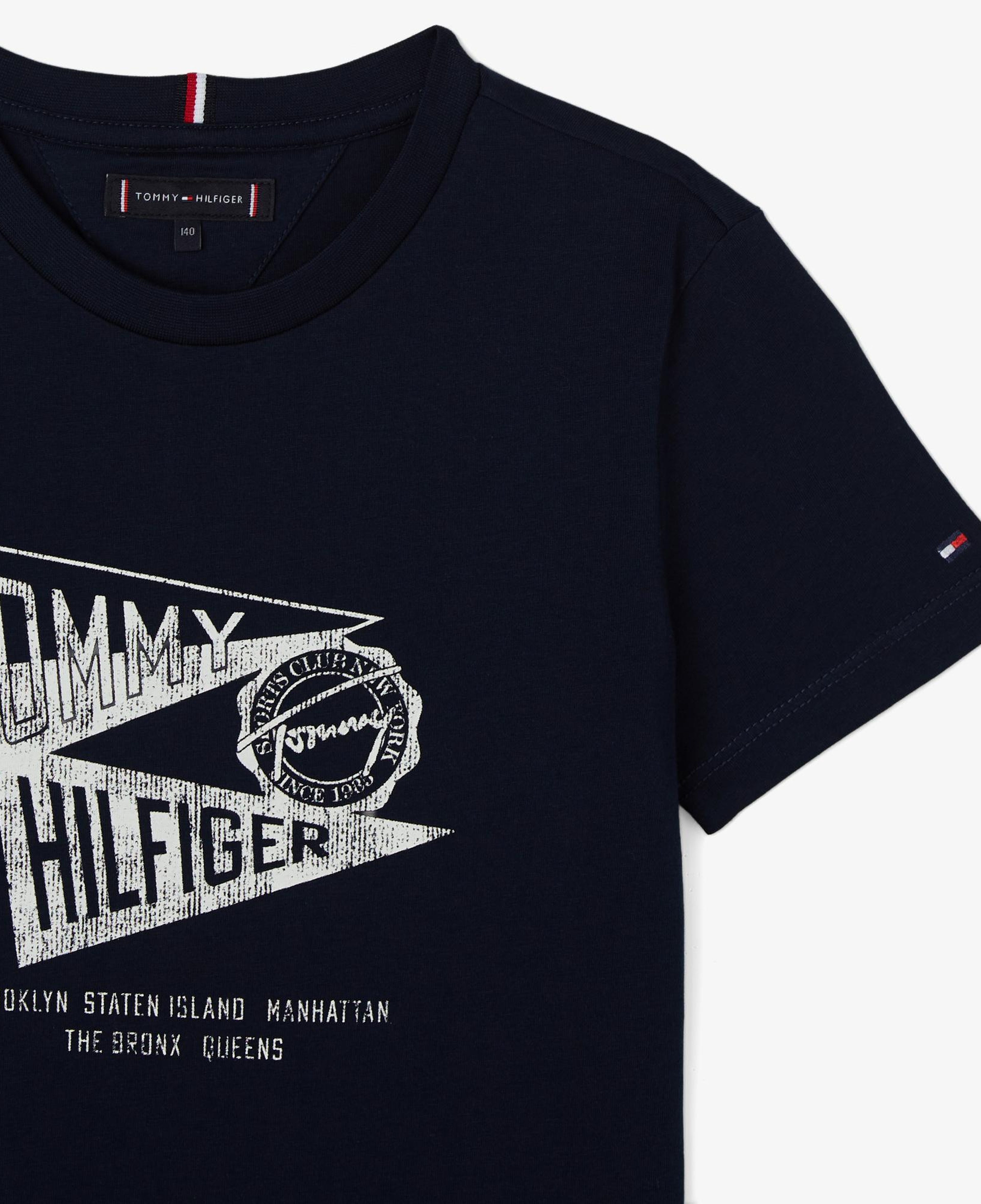 Tommy Hilfiger Effortless Çocuk Lacivert T-Shirt