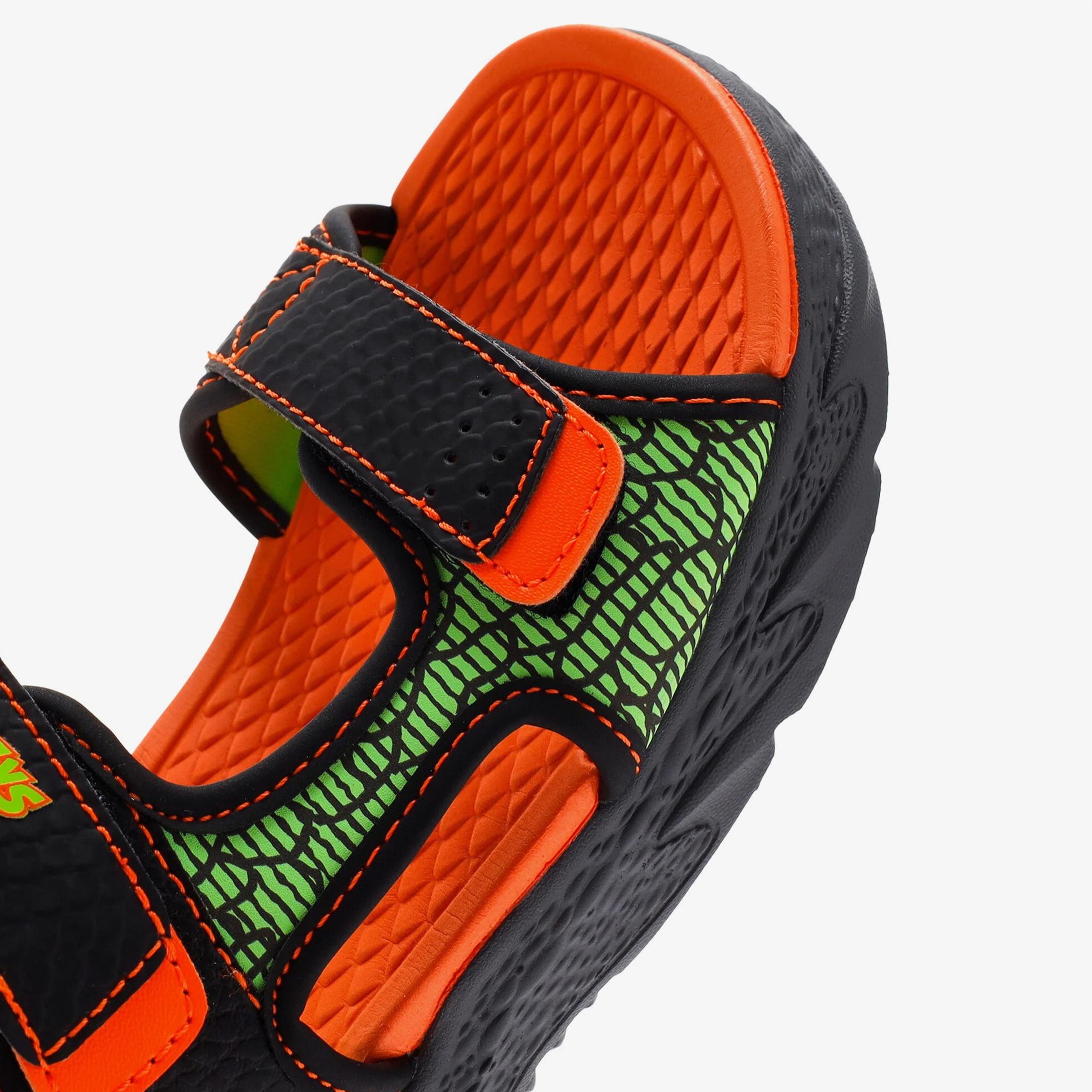 Skechers Lights Creature Splash Çocuk Işıklı Siyah Sandalet