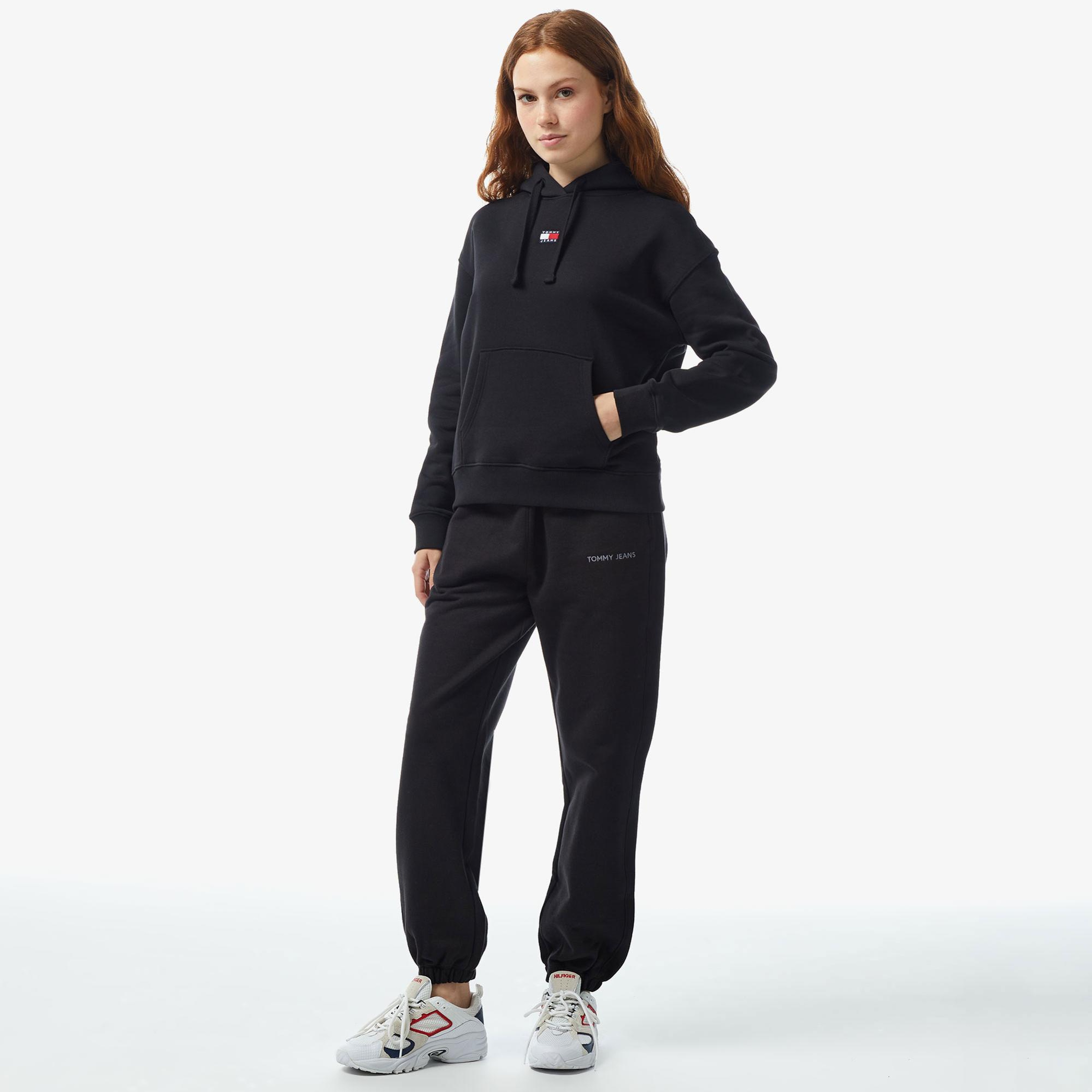 Tommy Hilfiger Kadın Siyah Hoodie