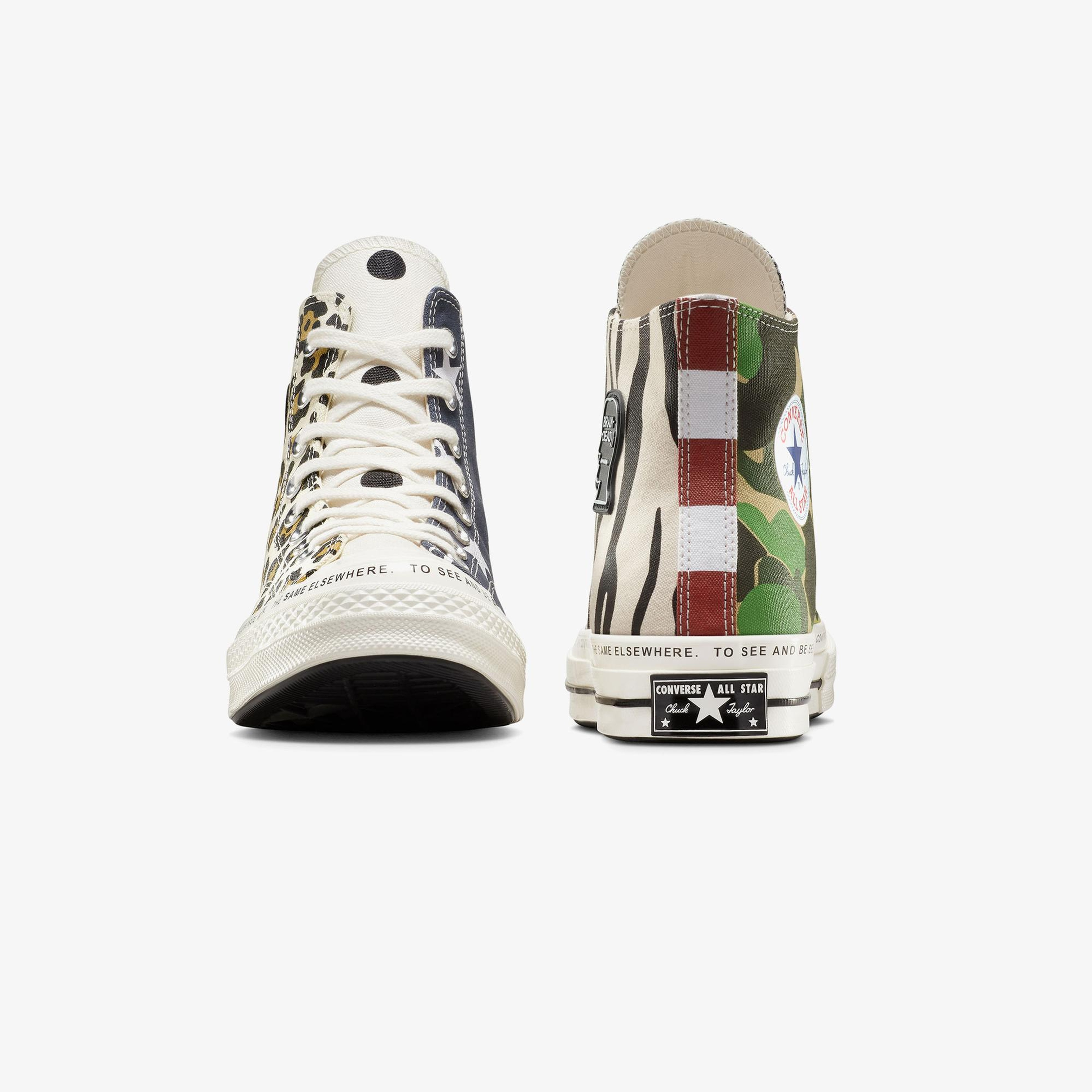 Converse x Brain Dead Chuck 70 Unisex Krem Sneaker