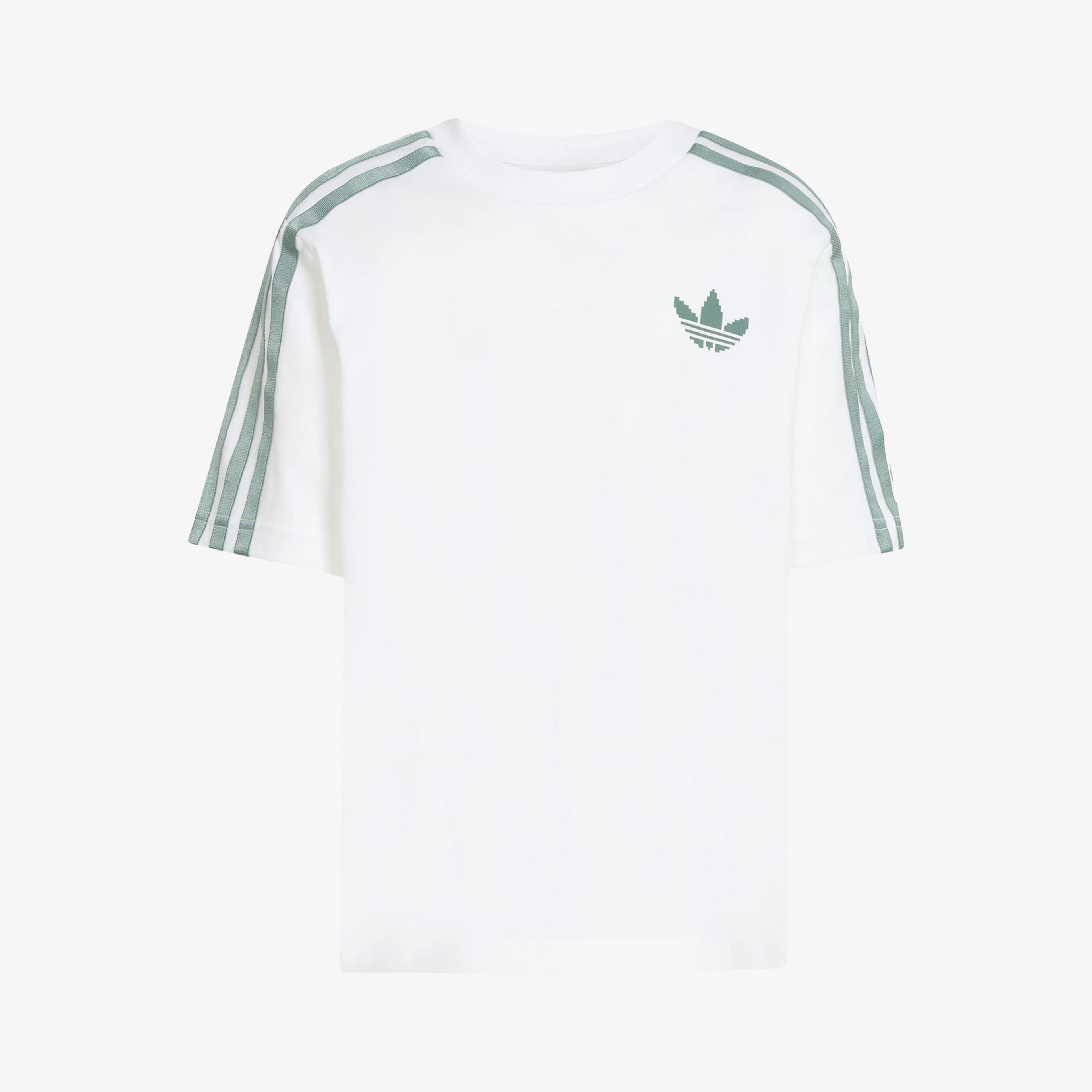 adidas Minecraft Lo Tee Çocuk Beyaz T-Shirt