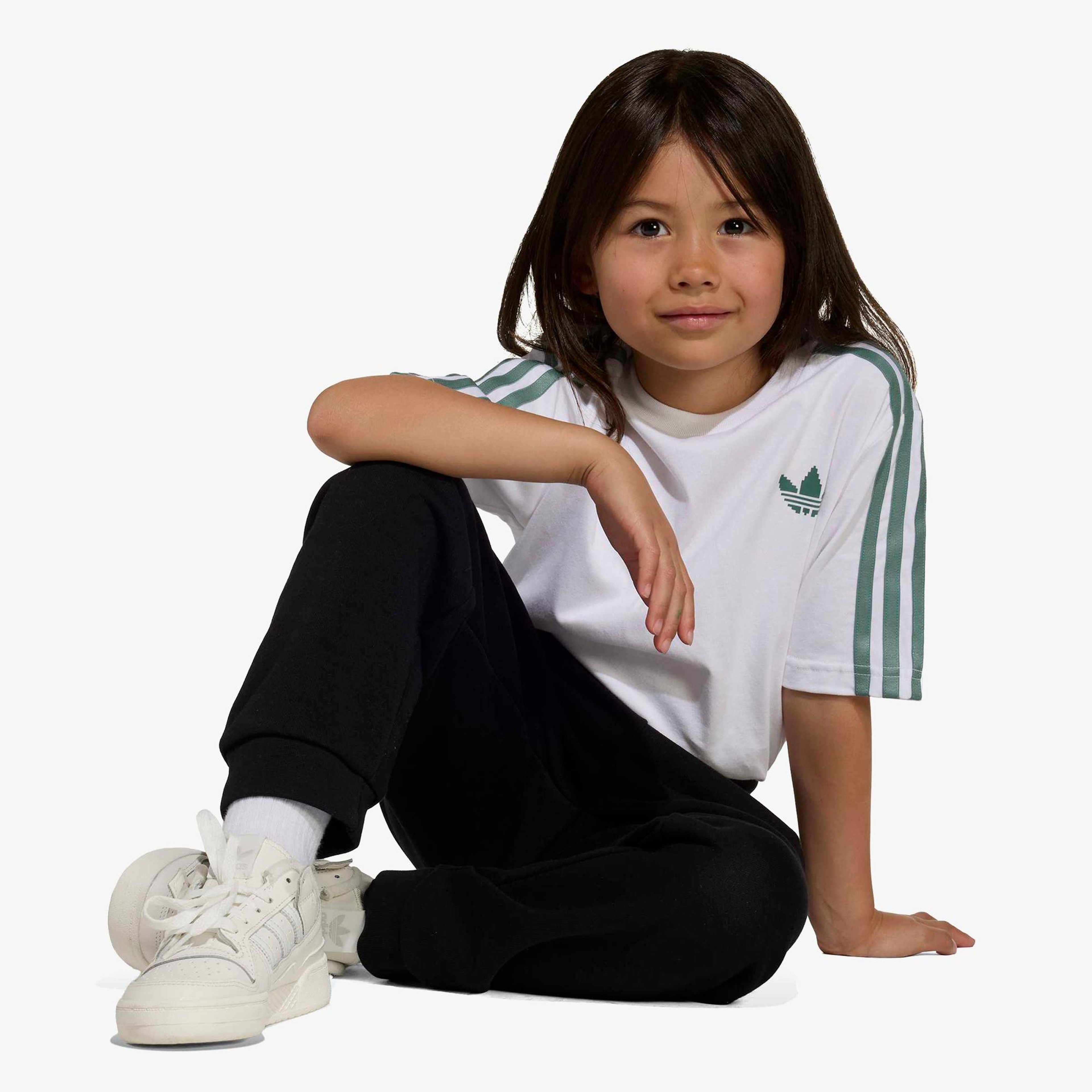 adidas Minecraft Lo Tee Çocuk Beyaz T-Shirt