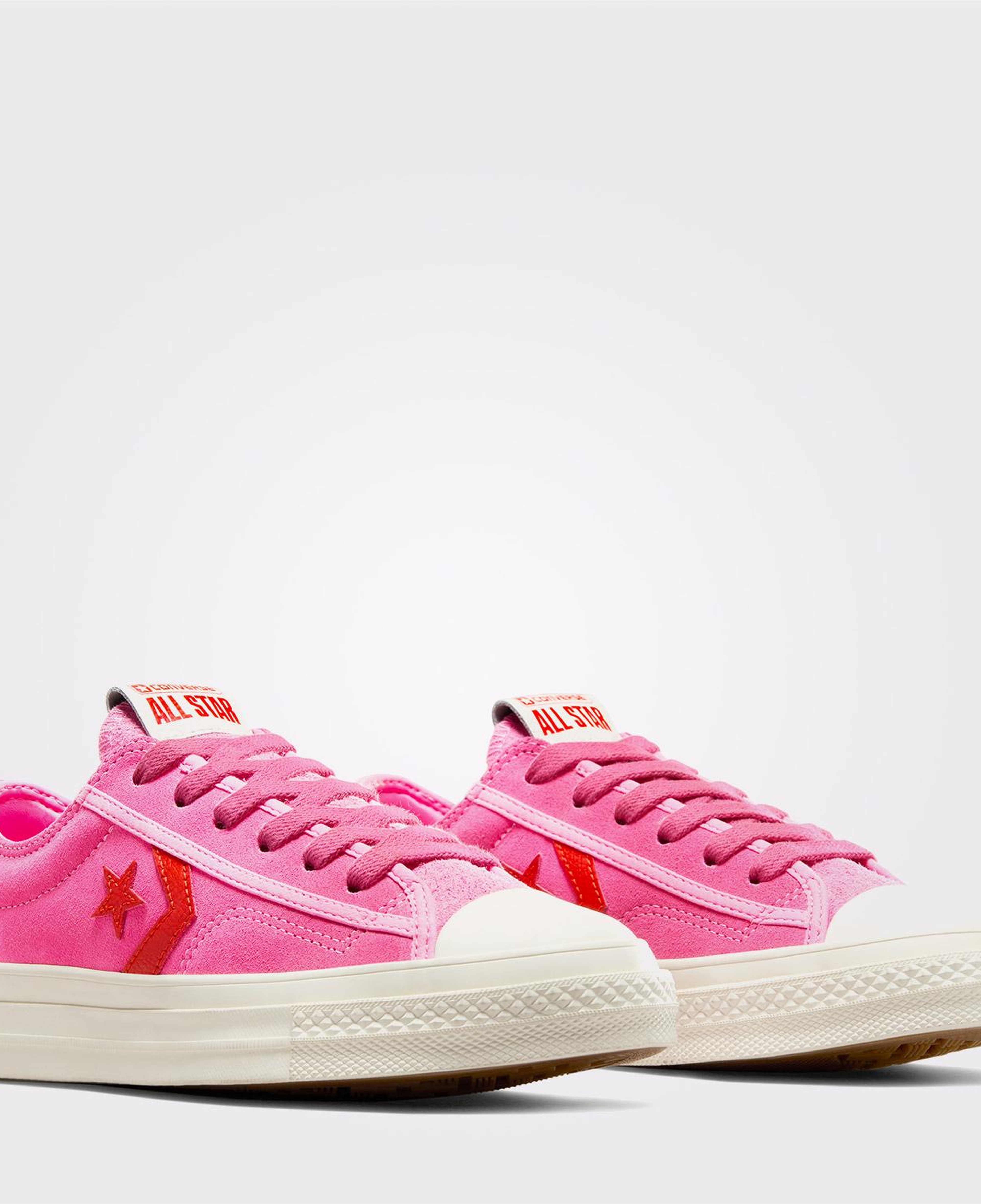 Converse Star Player 76 Unisex Pembe Süet Sneaker
