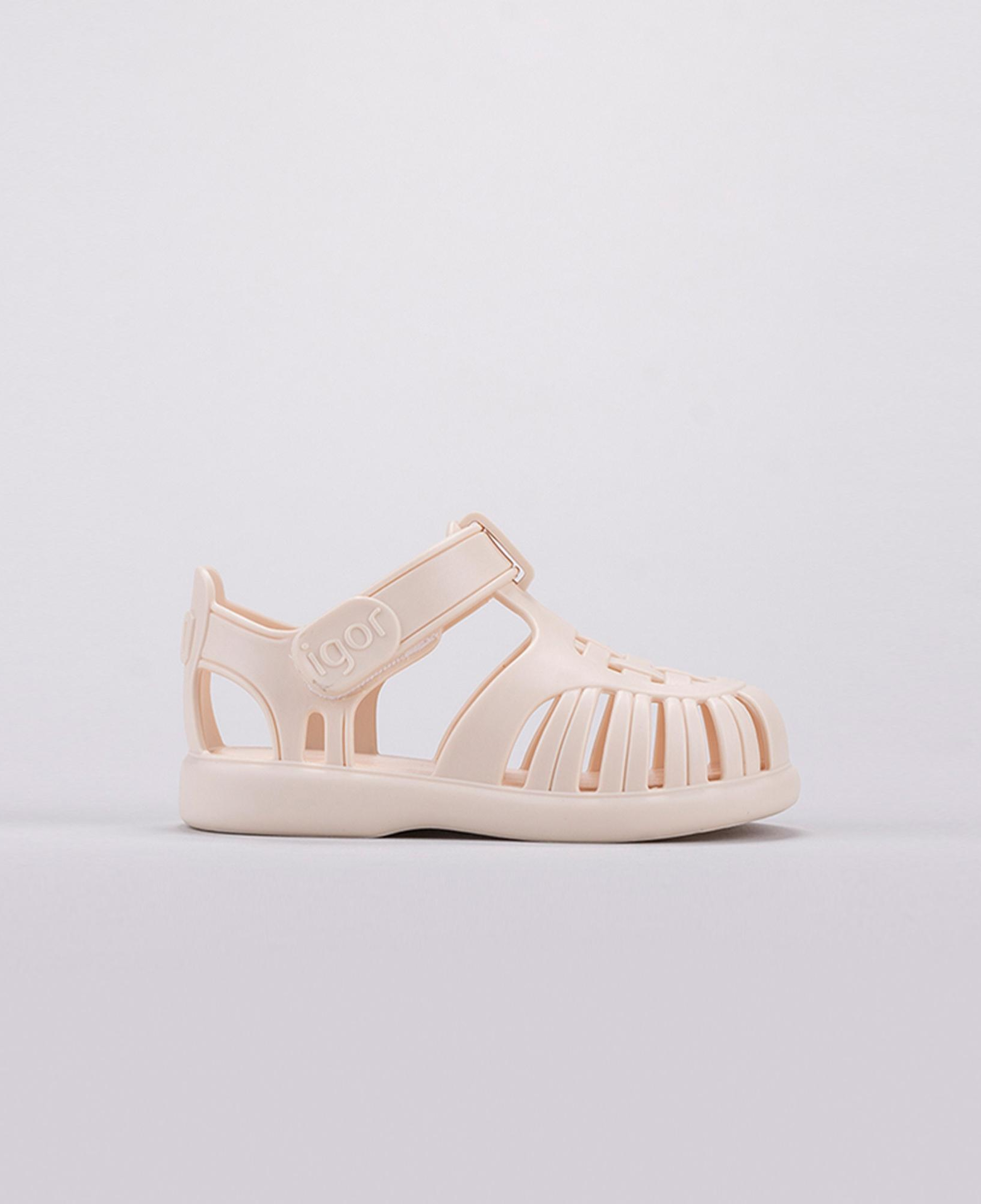 Igor Tobby Solid Bebek Krem Sandalet