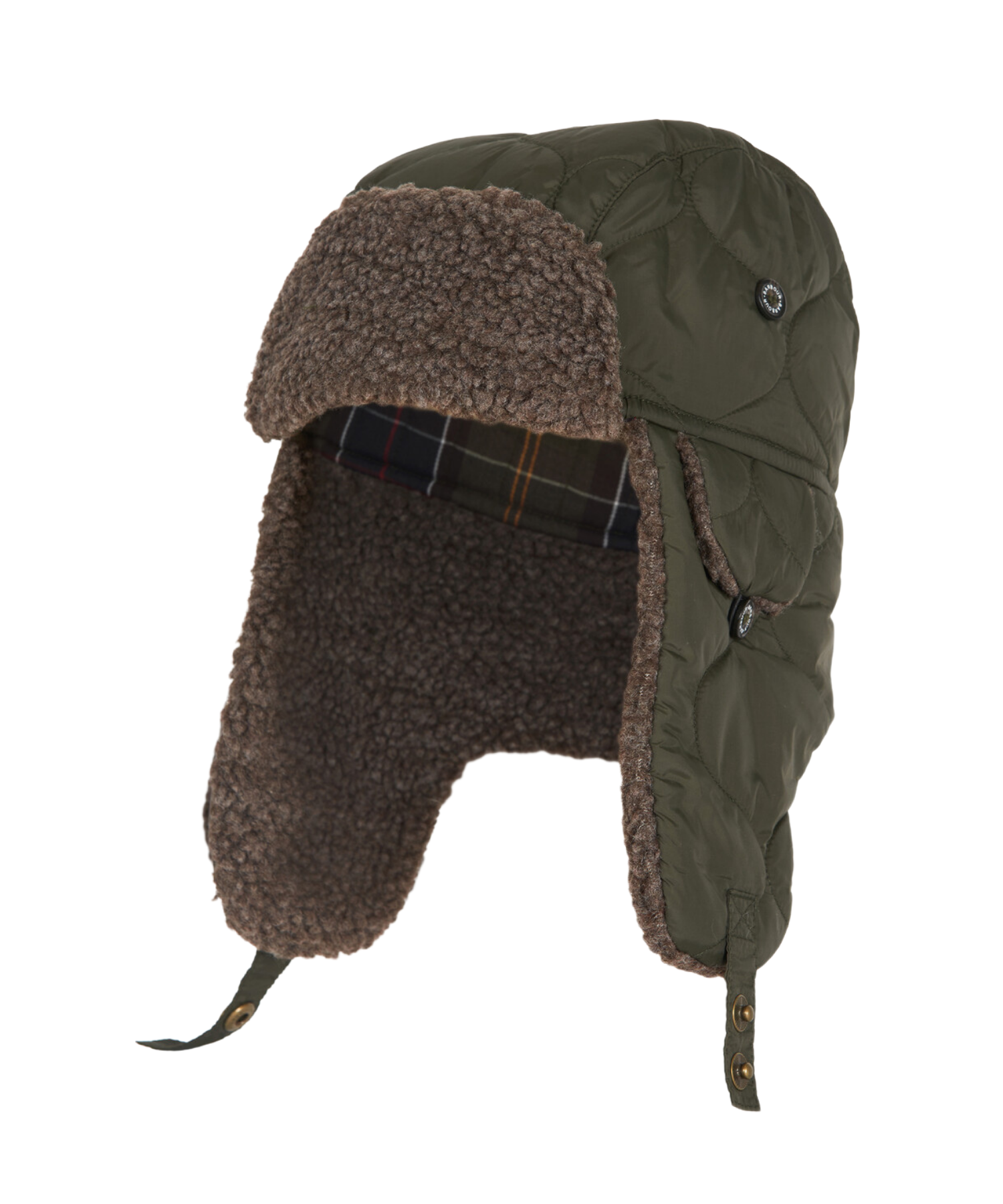 Barbour Sandbay Kapitone Trapper Şapka