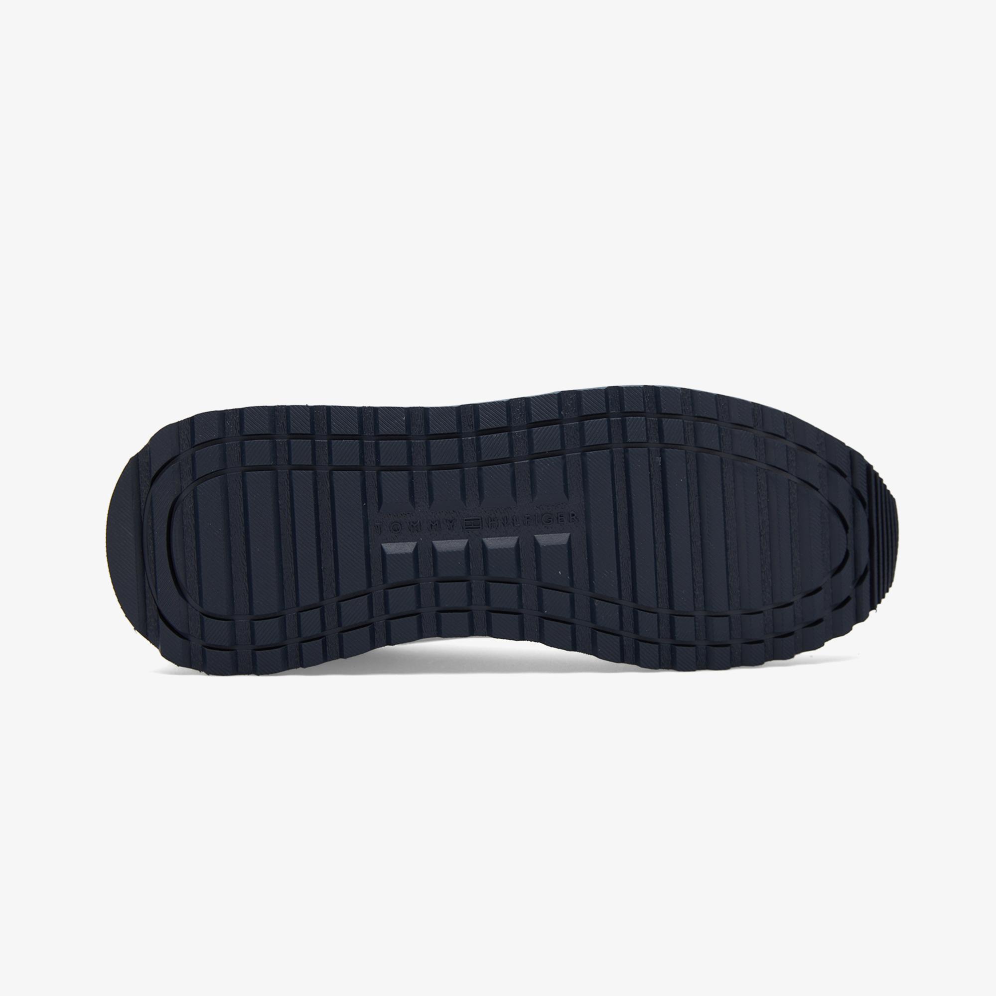 Tommy Hilfiger New Runner Eva Leather Erkek Beyaz Sneaker